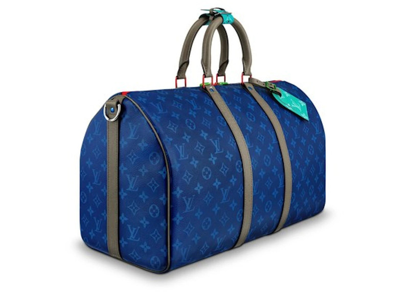 Louis Vuitton Louis Vuitton Keepall Bandouliere Monogram Outdoor 45 Pacific Blue outlook