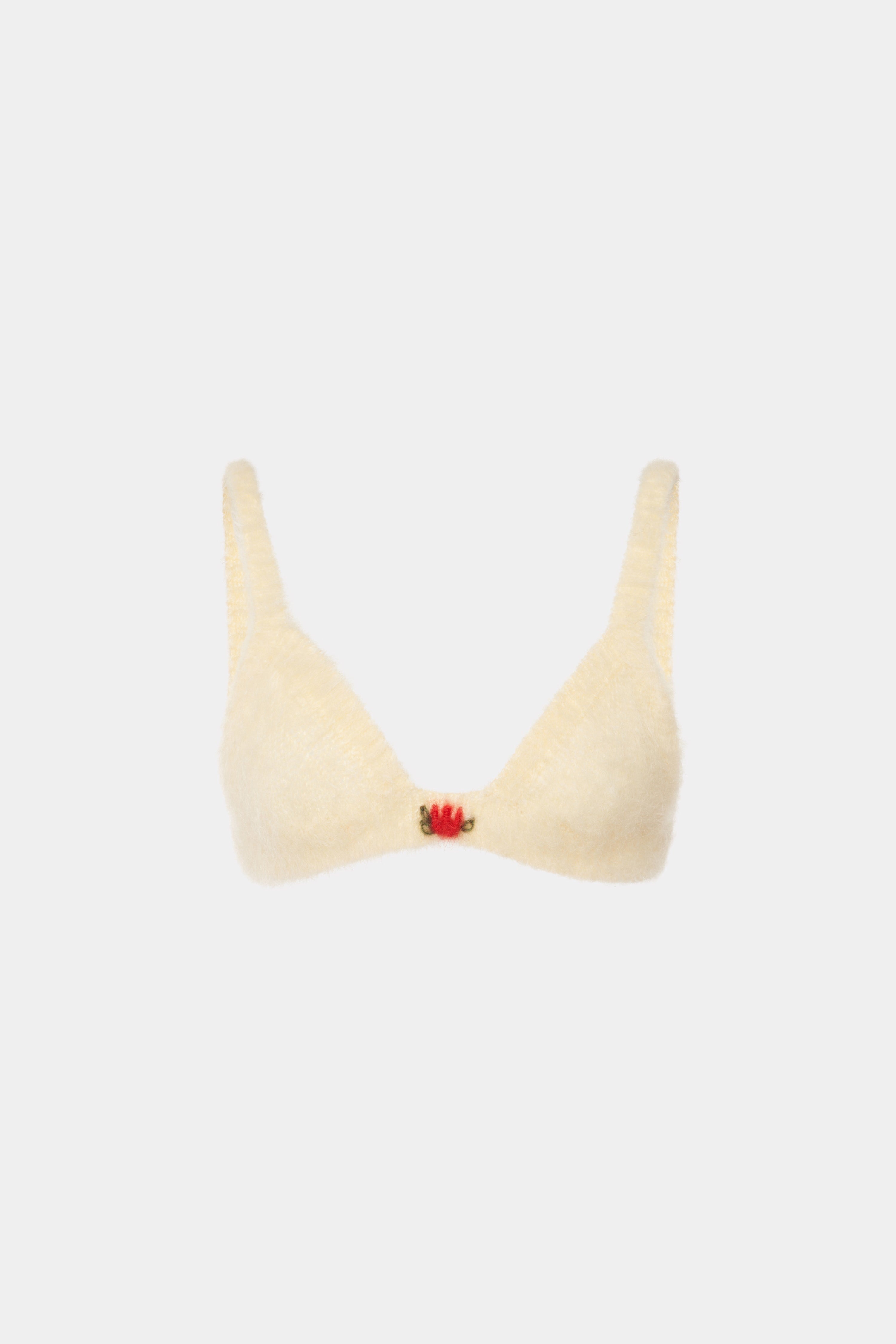 CARDED MOHAIR BRA - 1