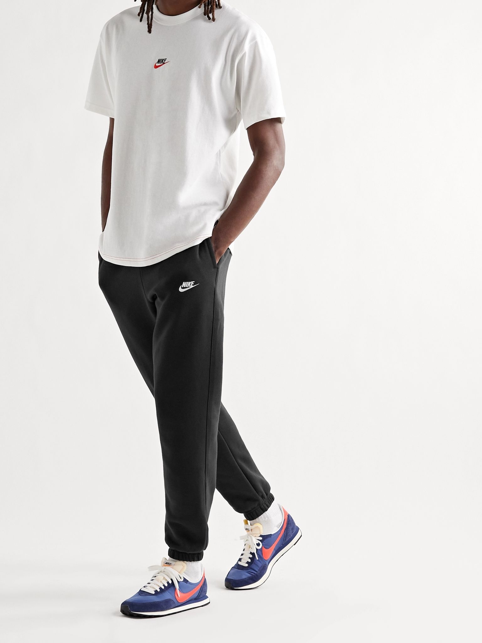 Sportswear Club Tapered Cotton-Blend Jersey Sweatpants - 2