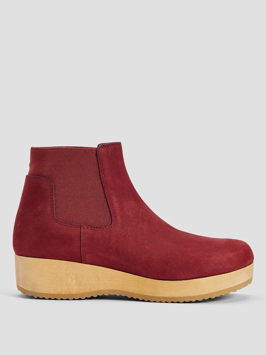 Words Oiled Nubuck Clog Bootie - 1