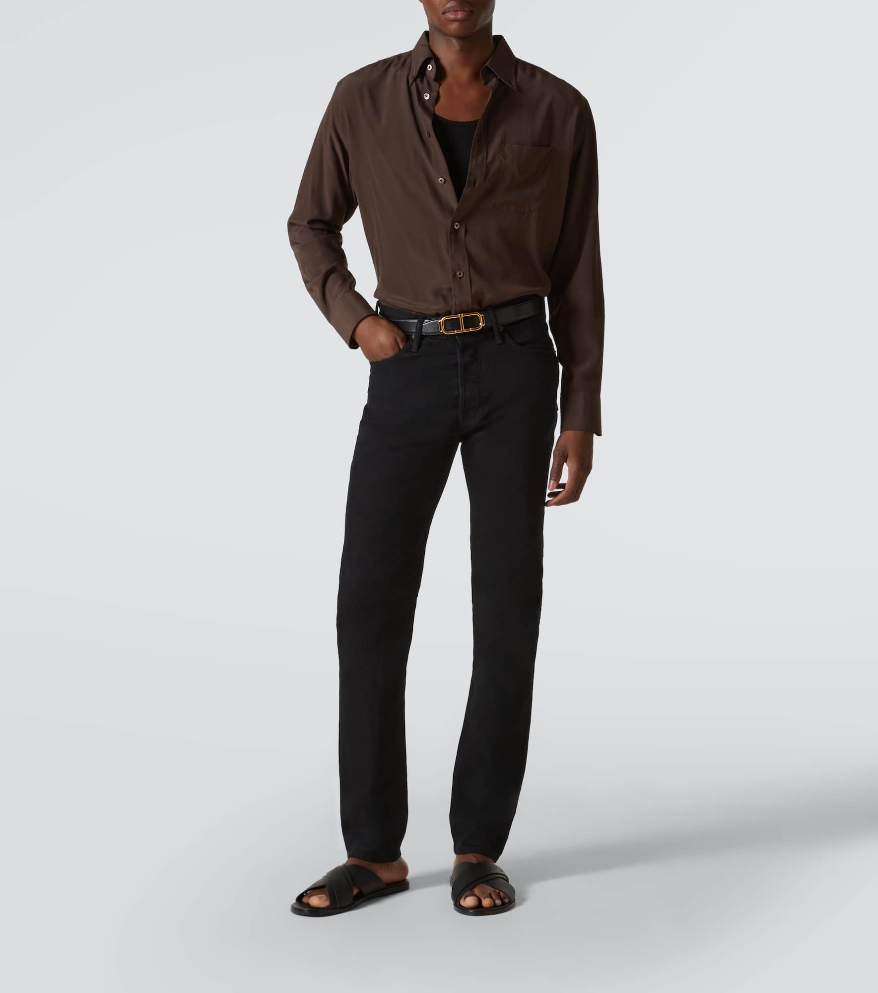Preston T leather sandals - 2