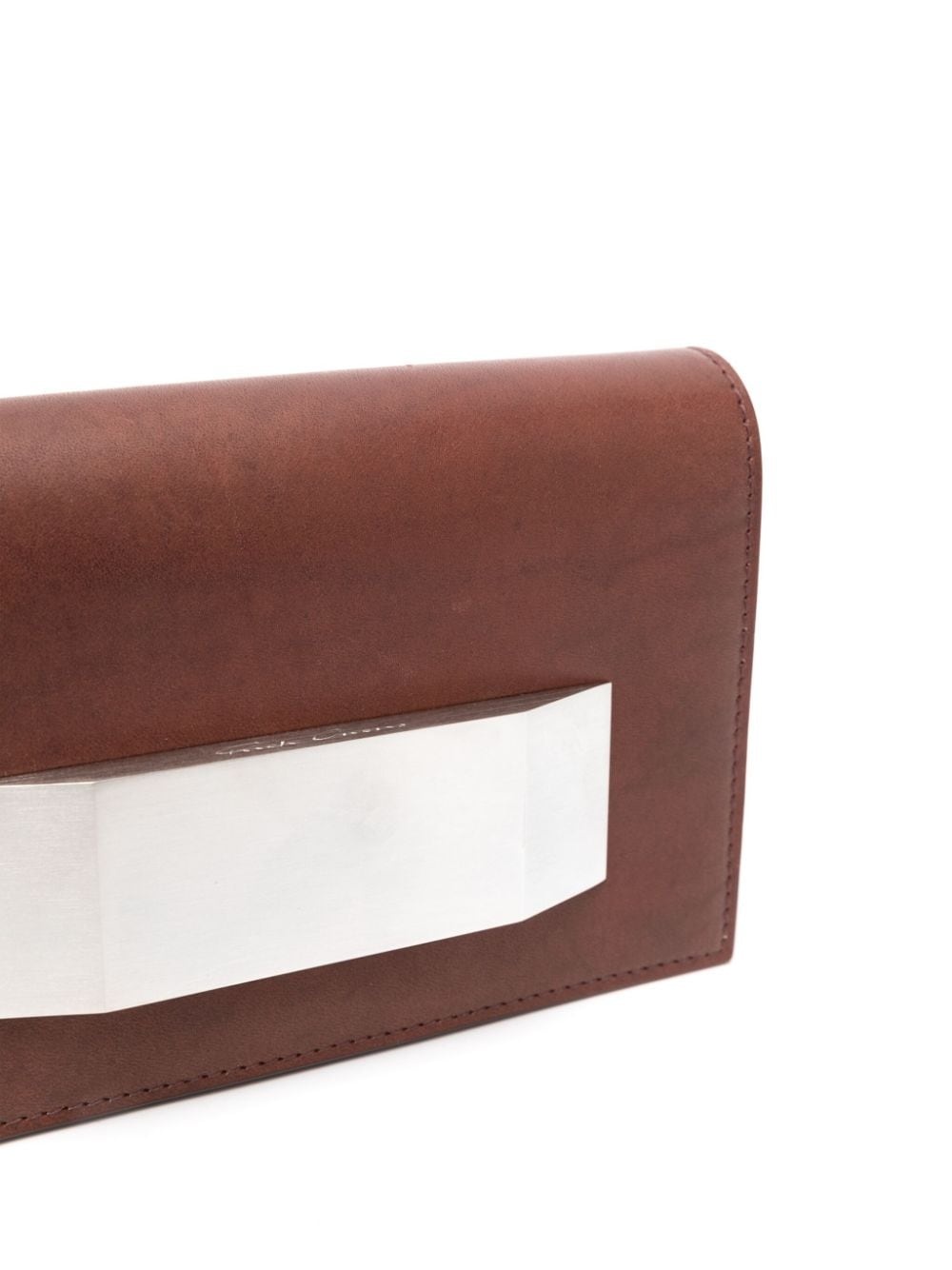 Porteville leather clutch - 4