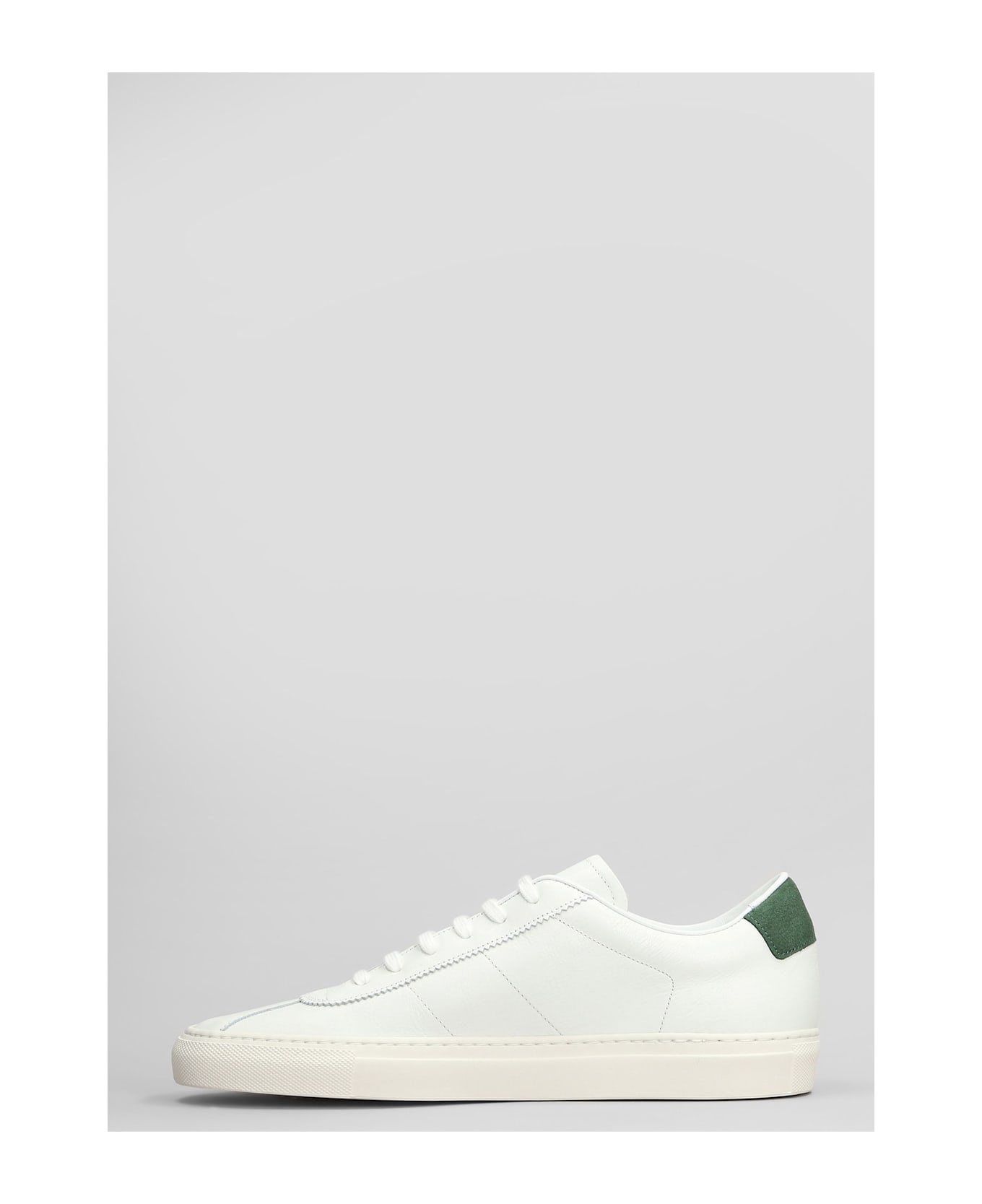Tennis Classic Sneakers In White Leather - 3