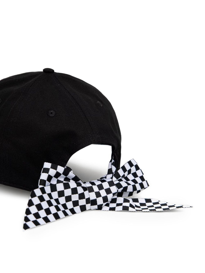 logo-embroidered bow-detail hat 3