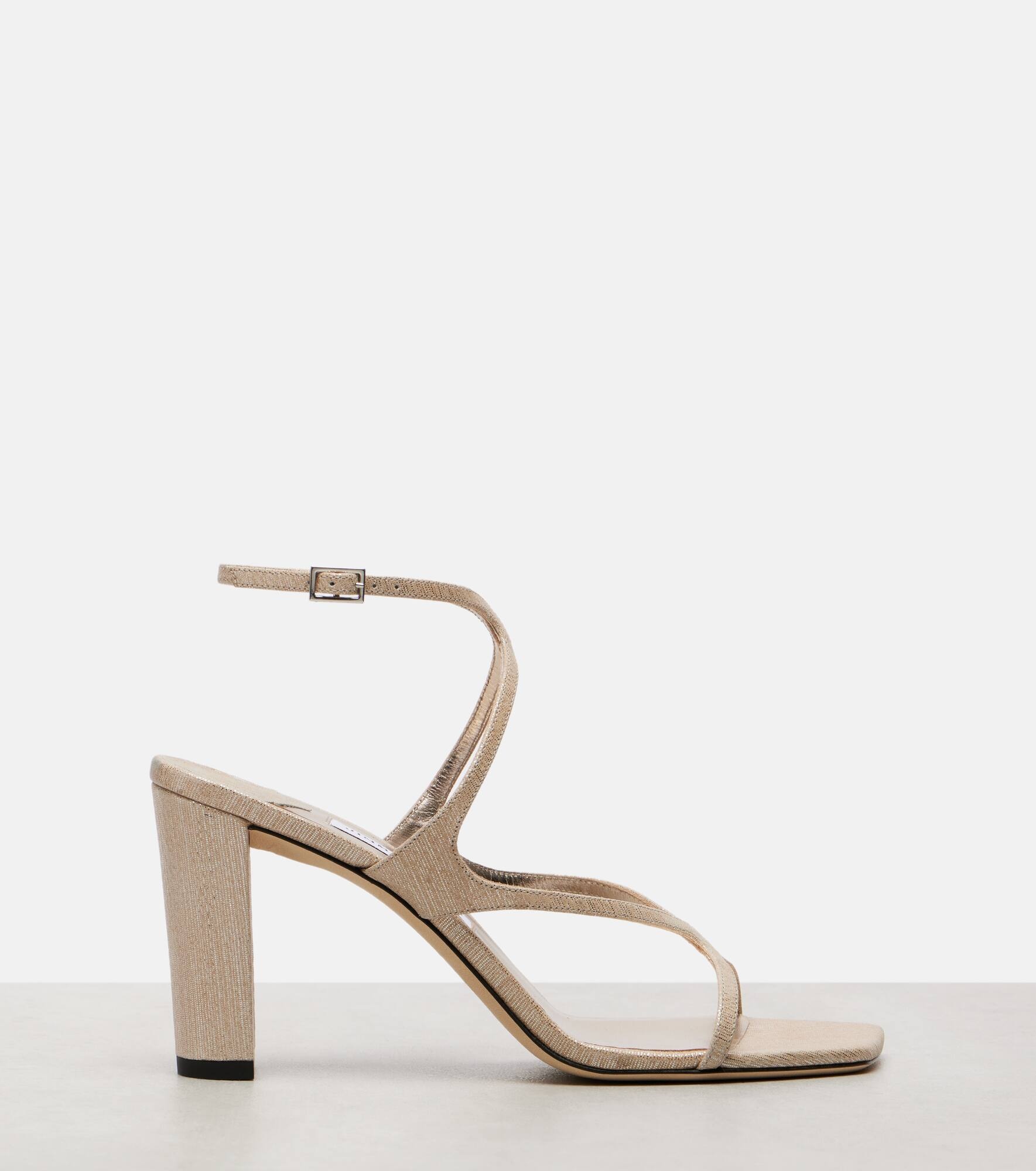 Azie 85 metallic leather sandals - 4