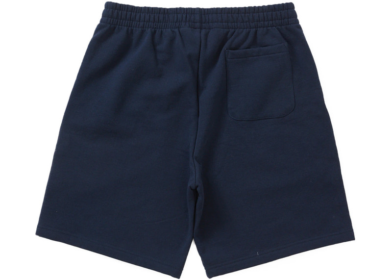 Supreme Supreme Small Box Sweatshort (FW23) Navy outlook