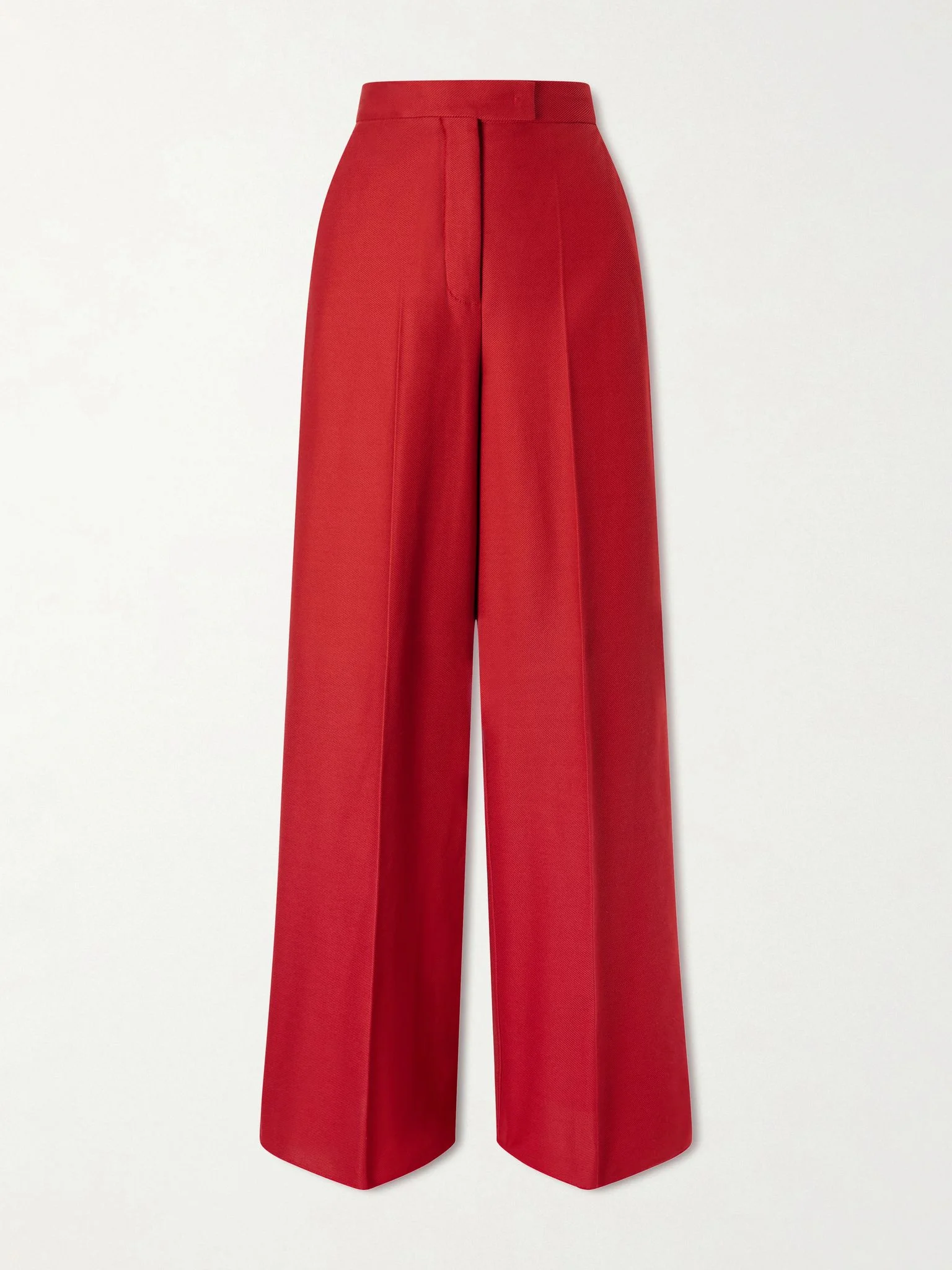 Rito cotton-jersey wide-leg pants Red - 1