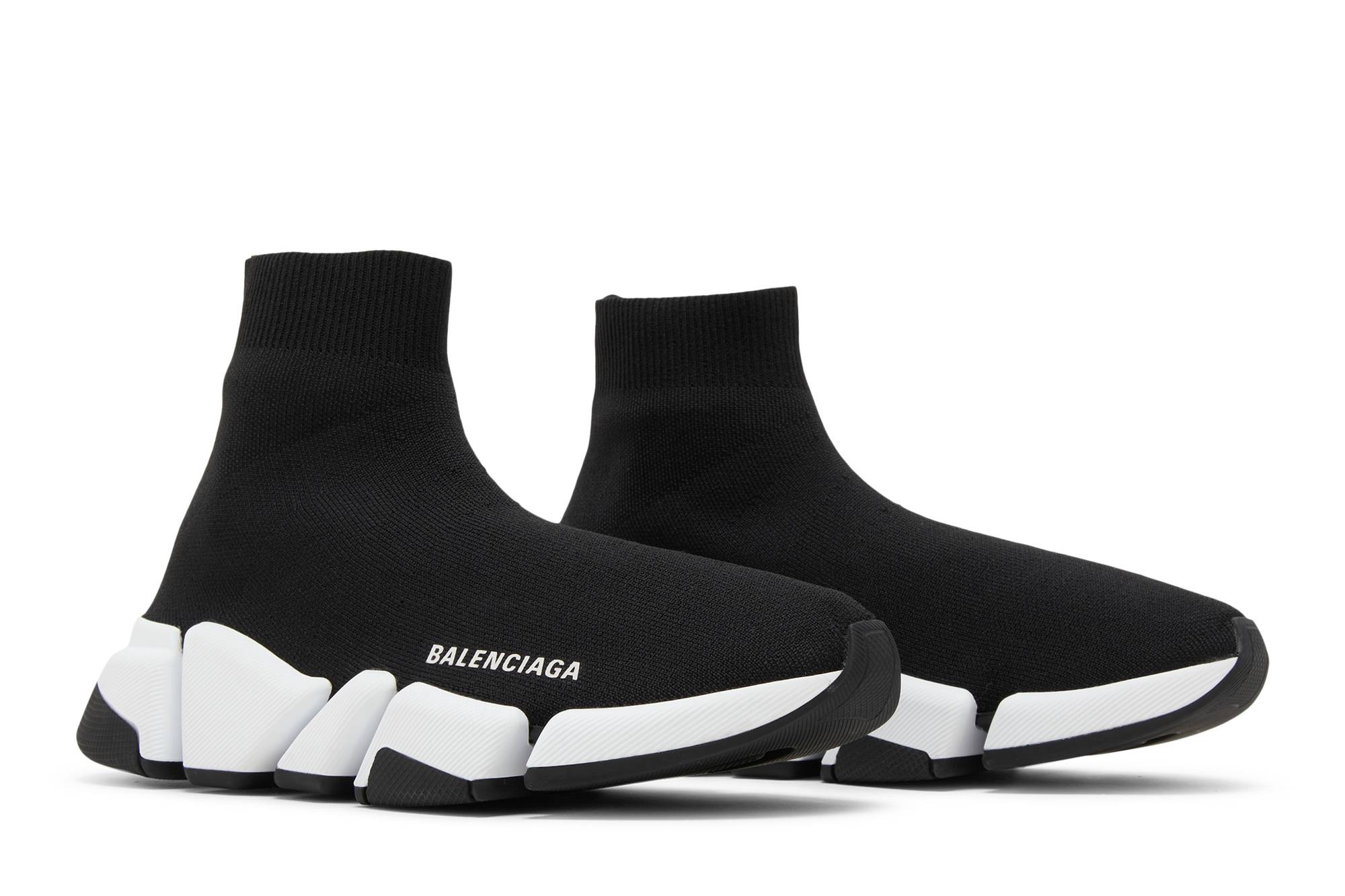 Balenciaga Wmns Speed 2.0 Sneaker 'Black White' - 8