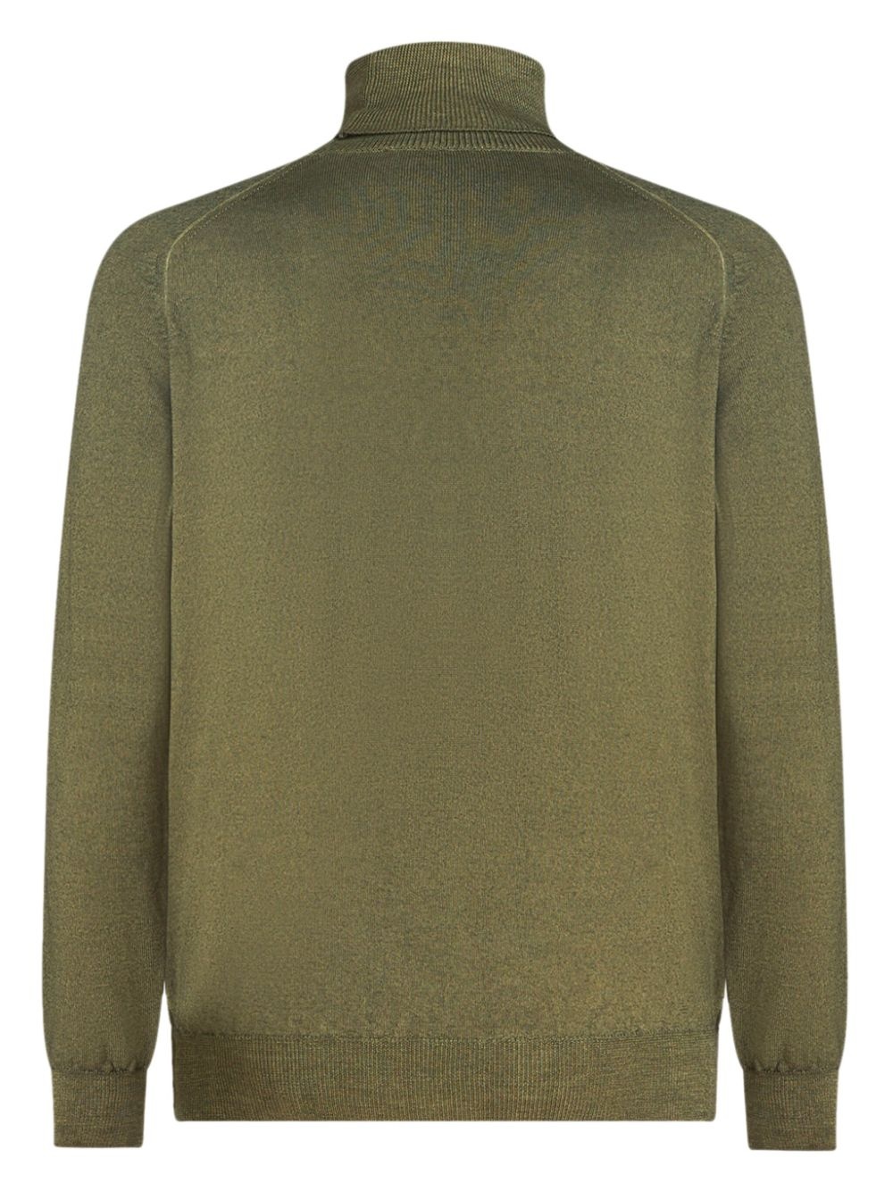 Pegaso-embroidered roll-neck jumper - 5