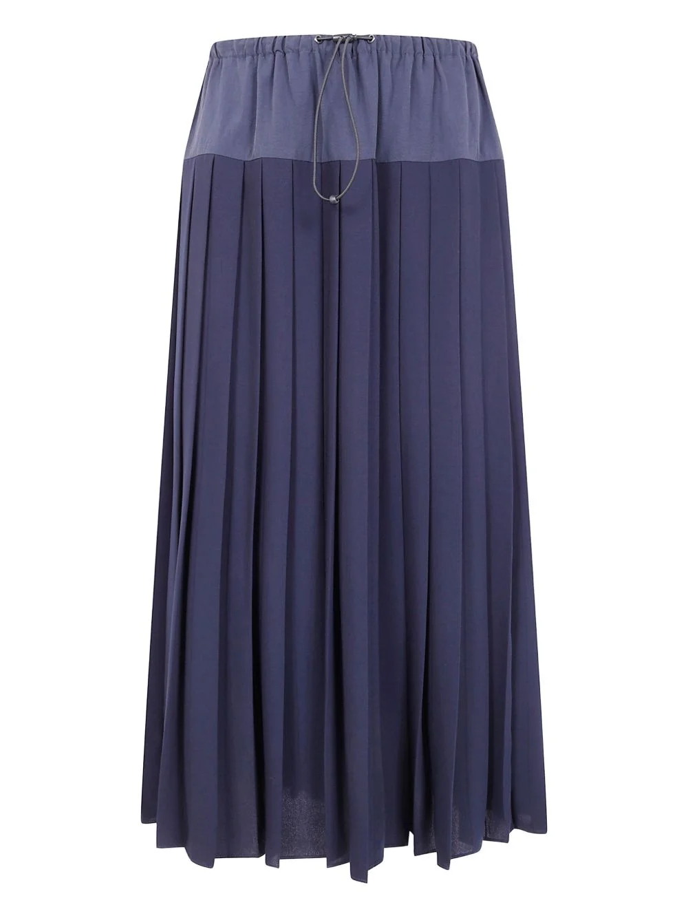pleated drawstring skirt - 1