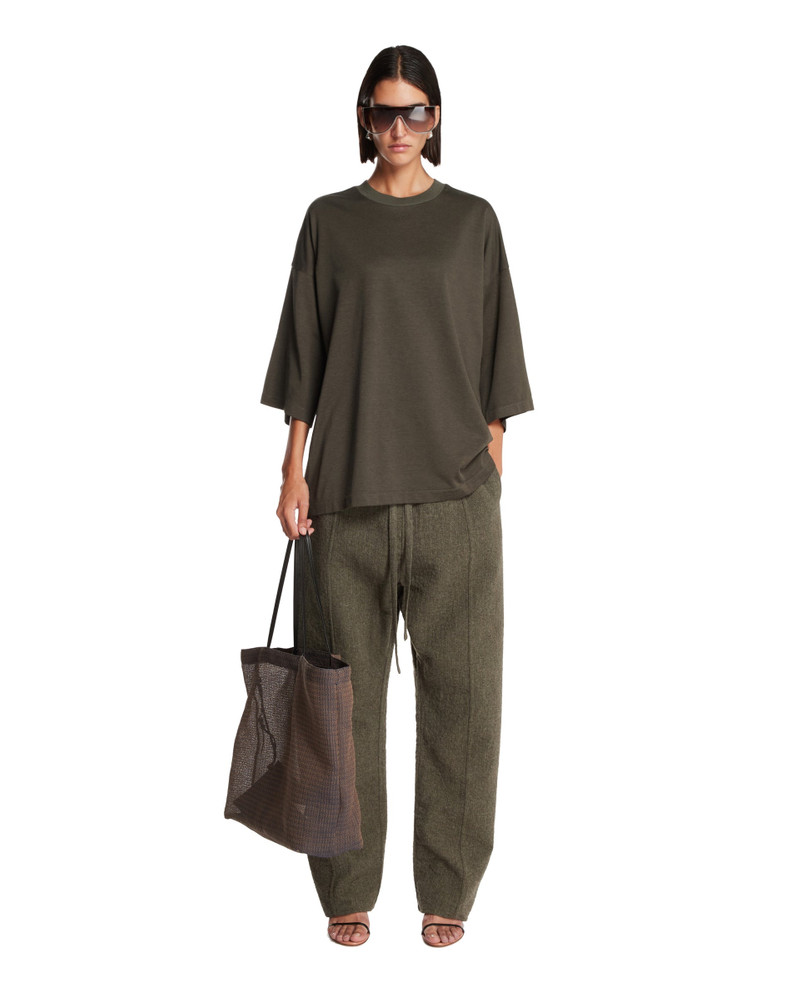 Fear of God Green Basic T-Shirt outlook