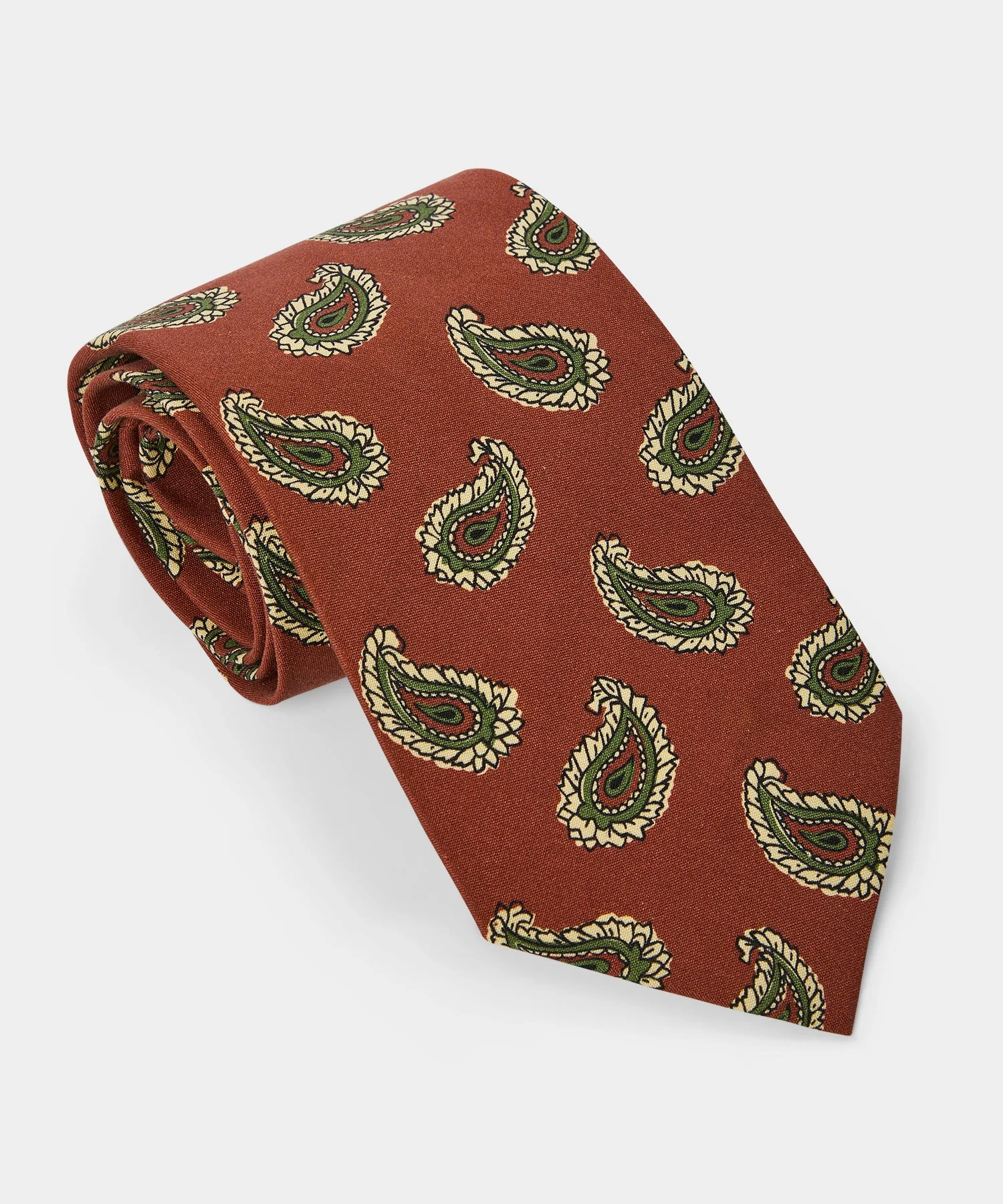 Italian Silk Paisley Tie - 1
