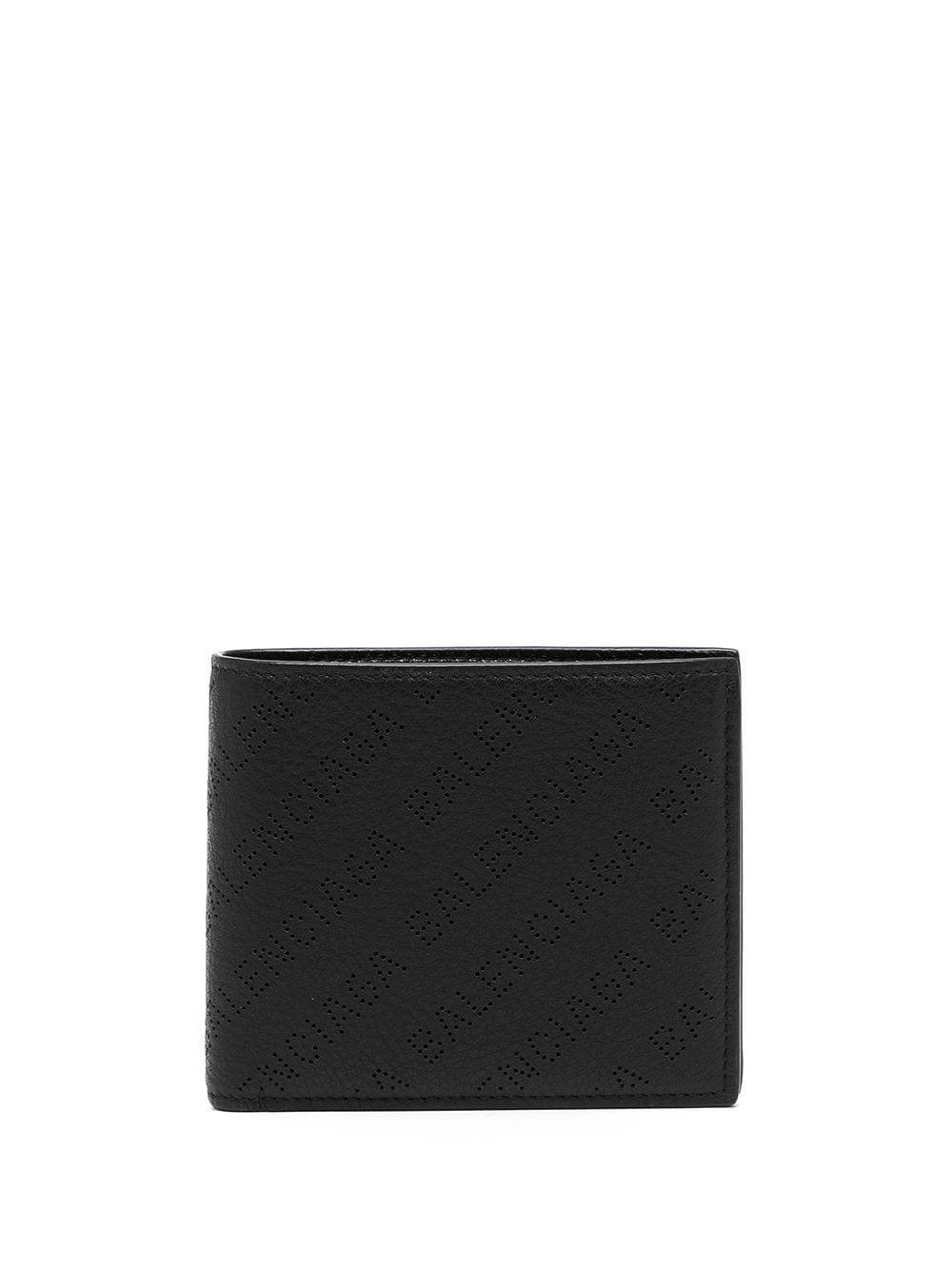 perforated logo wallet - 1