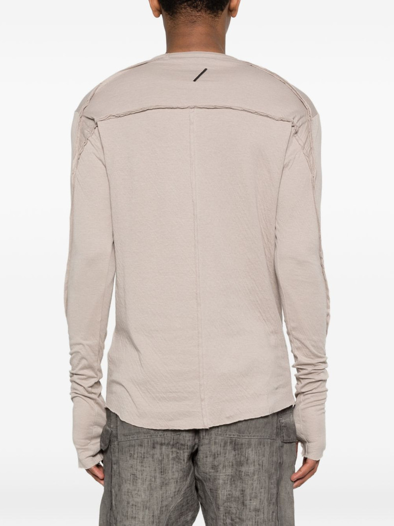 raw-cut long-sleeve T-shirt 4