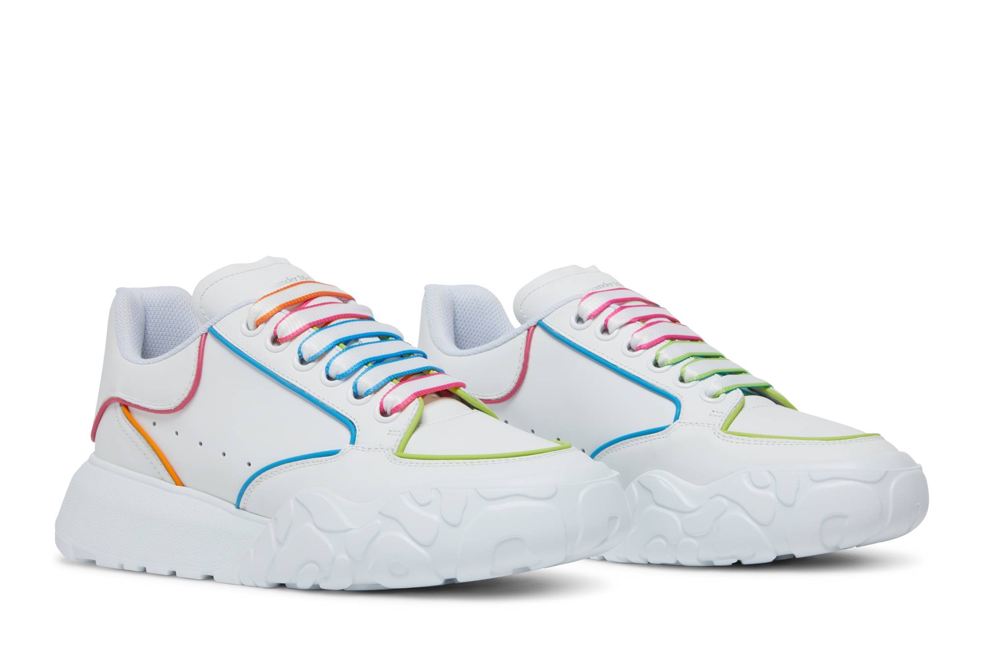 Alexander McQueen Wmns Court Trainer 'White Multi' - 8