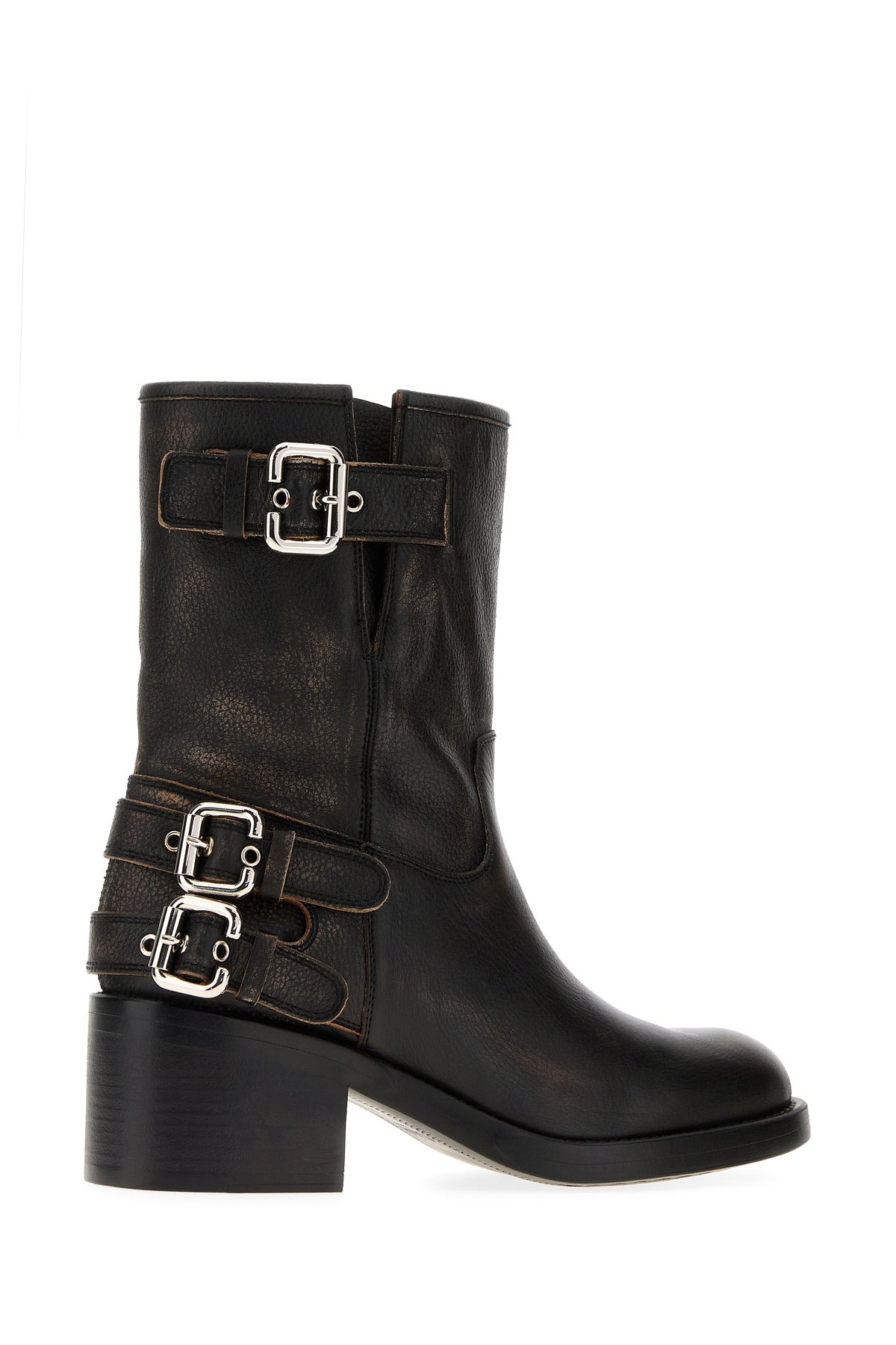 Black leather Dakota boots - 3