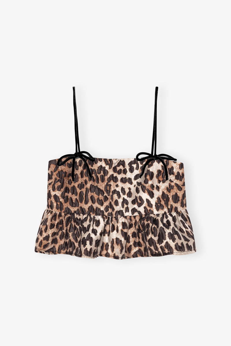 LEOPARD 3D JACQUARD TOP 1