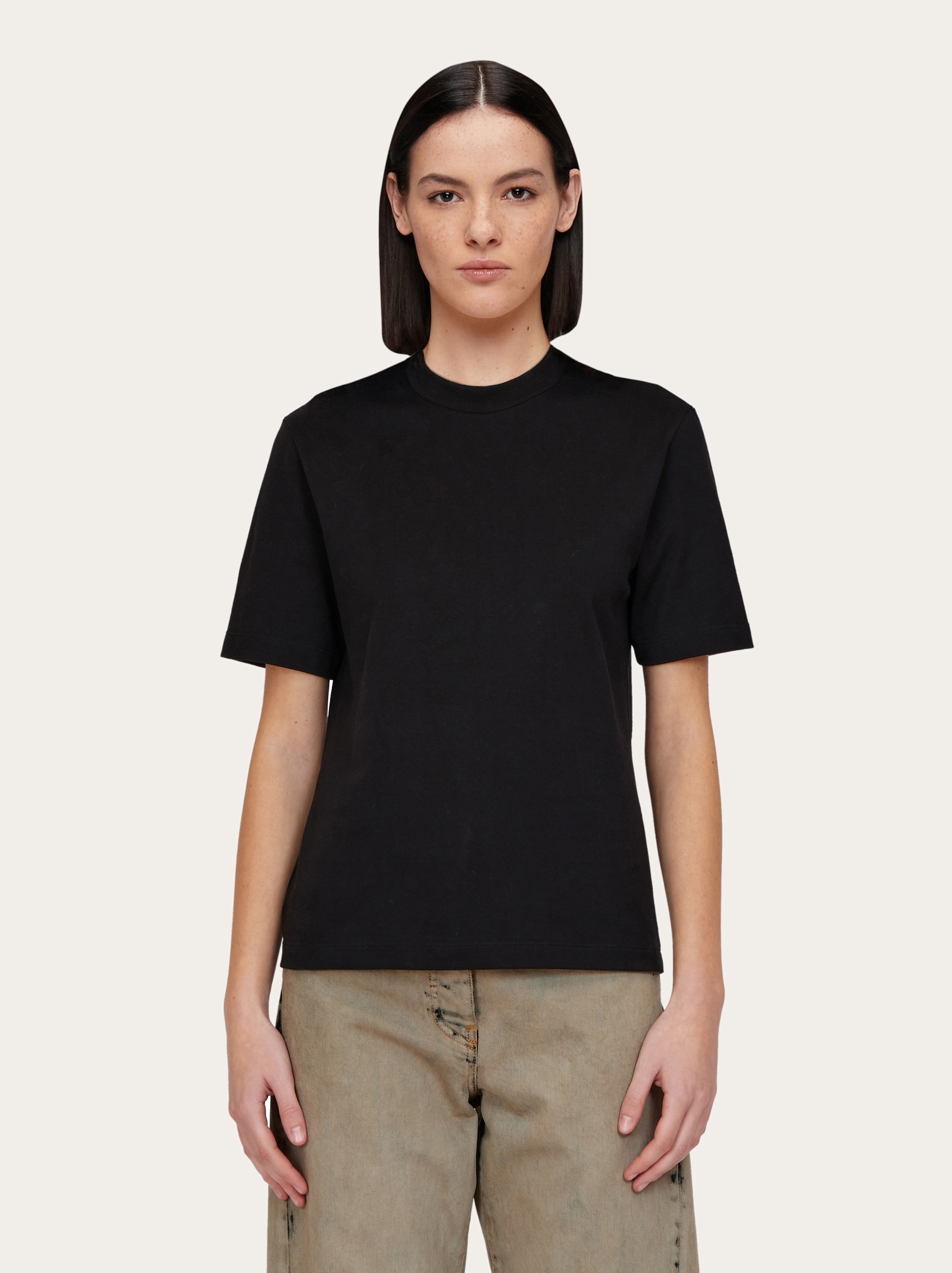 Silk blend t-shirt - 2