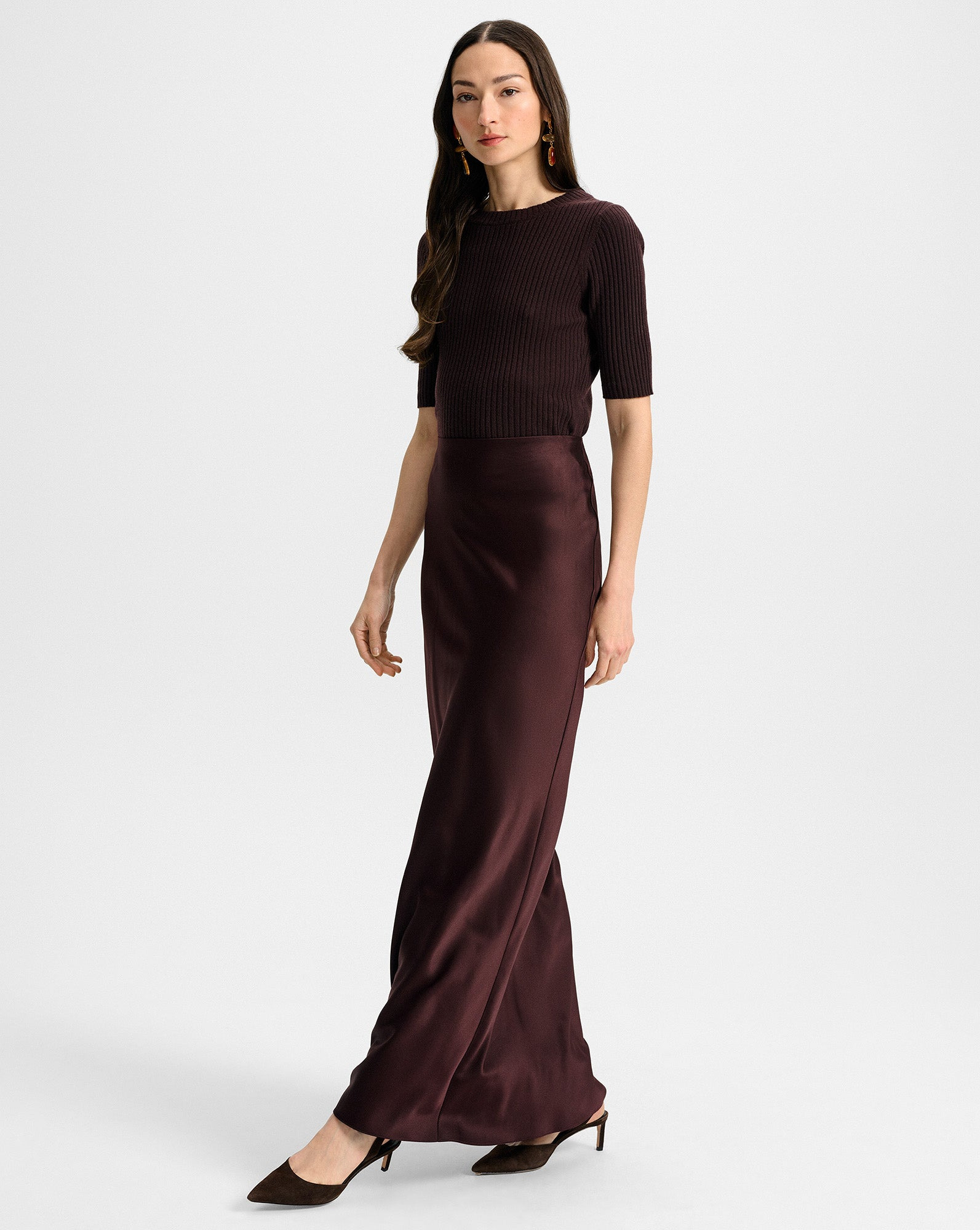 MEDINA SILK MAXI SKIRT - 6