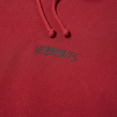 VETEMENTS VETEMENTS Jeans Logo Popover Hoody outlook