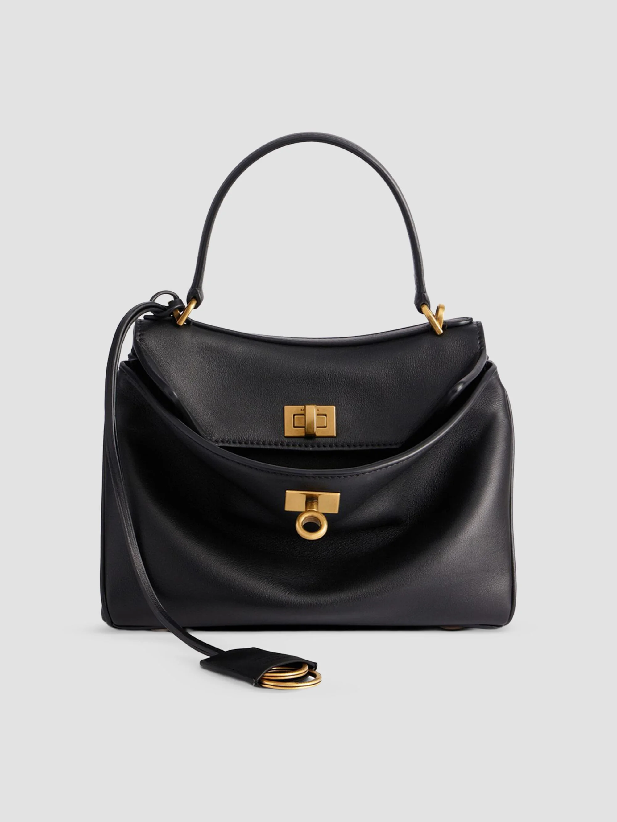 Women's Rodeo Top Handle Bag - Black - 1