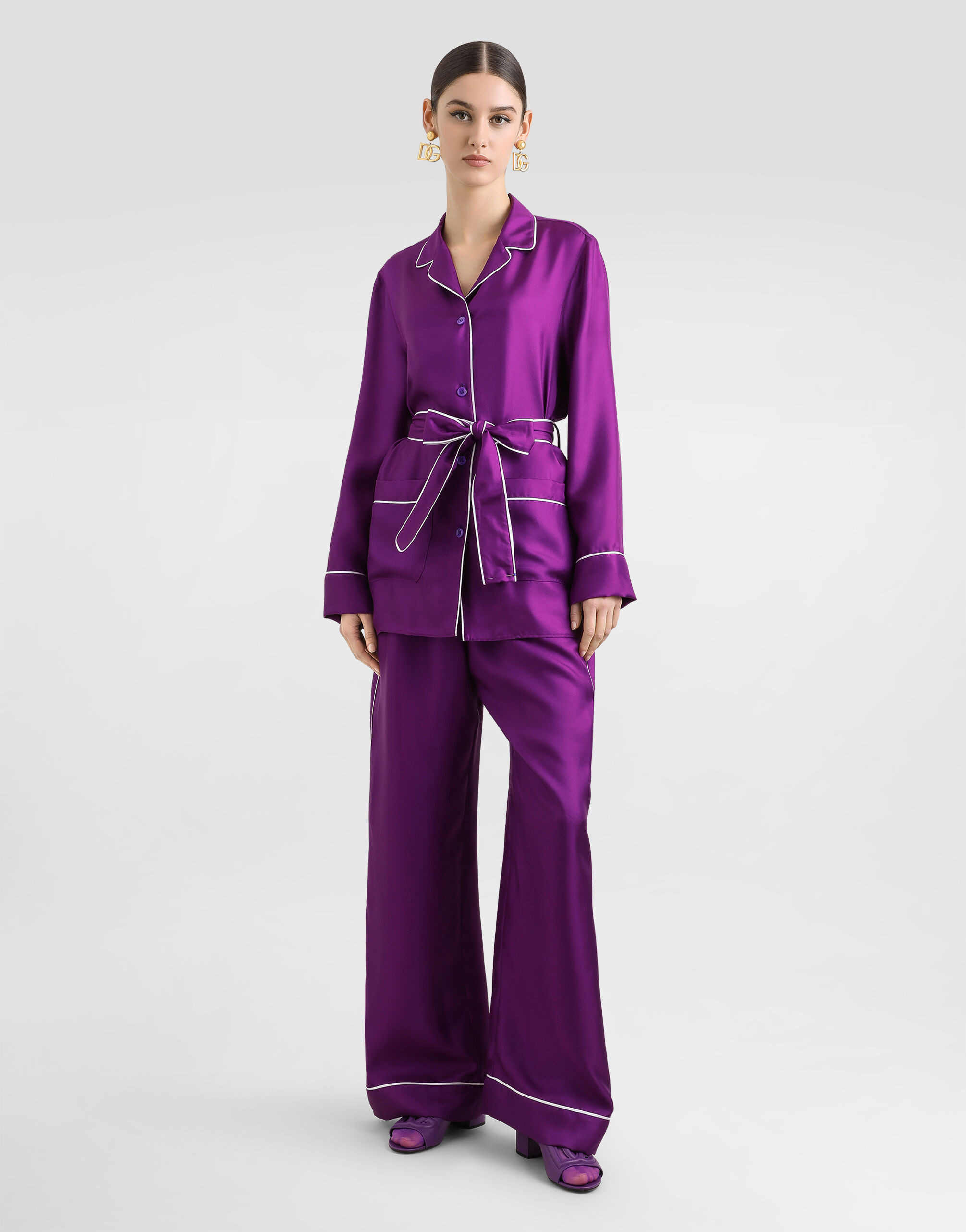 Silk twill vanity pants - 2
