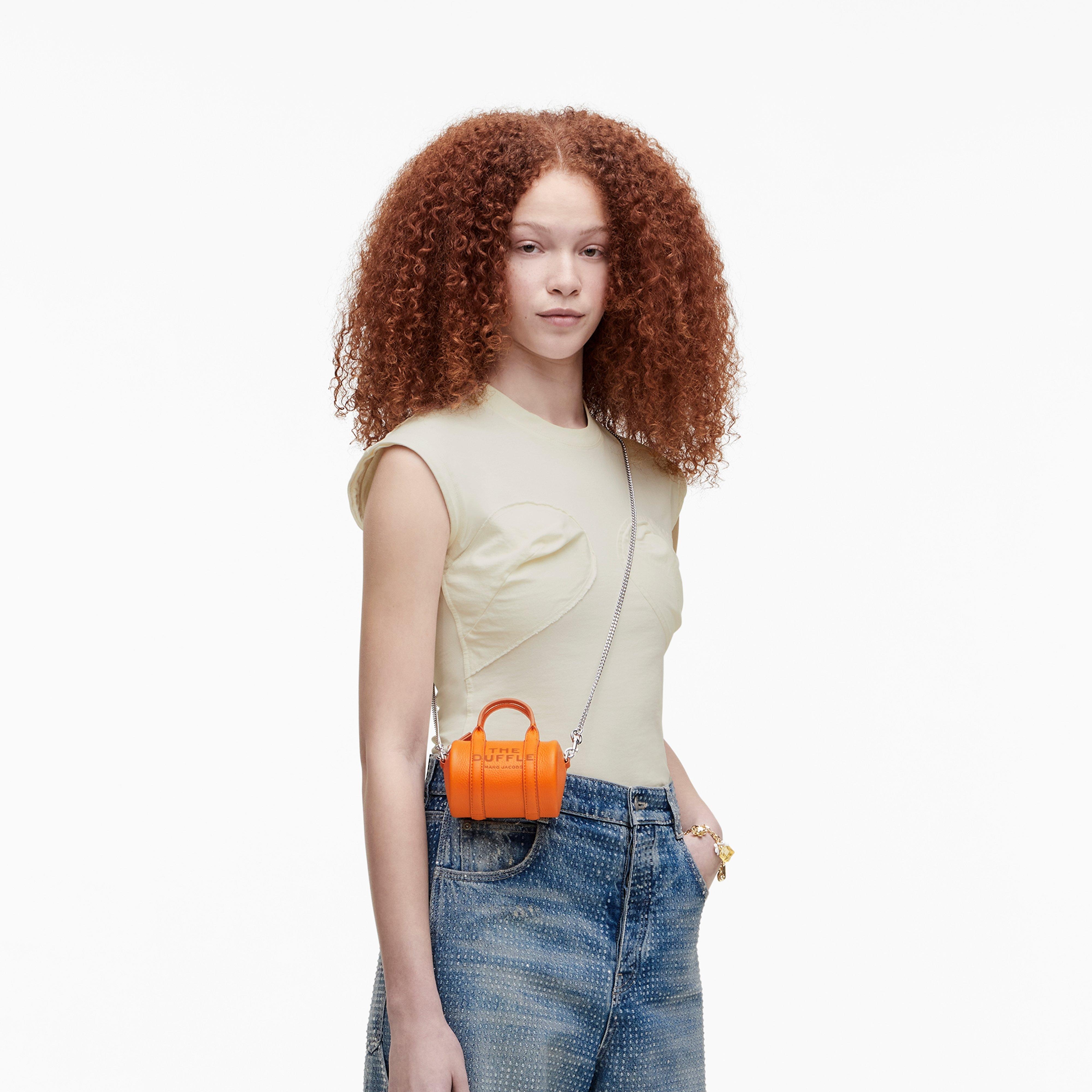 THE LEATHER NANO DUFFLE CROSSBODY - 2