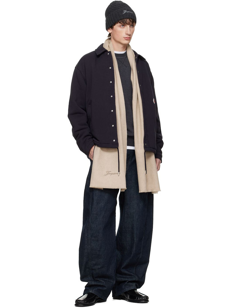 JACQUEMUS Beige 'The Tailleur' Scarf outlook