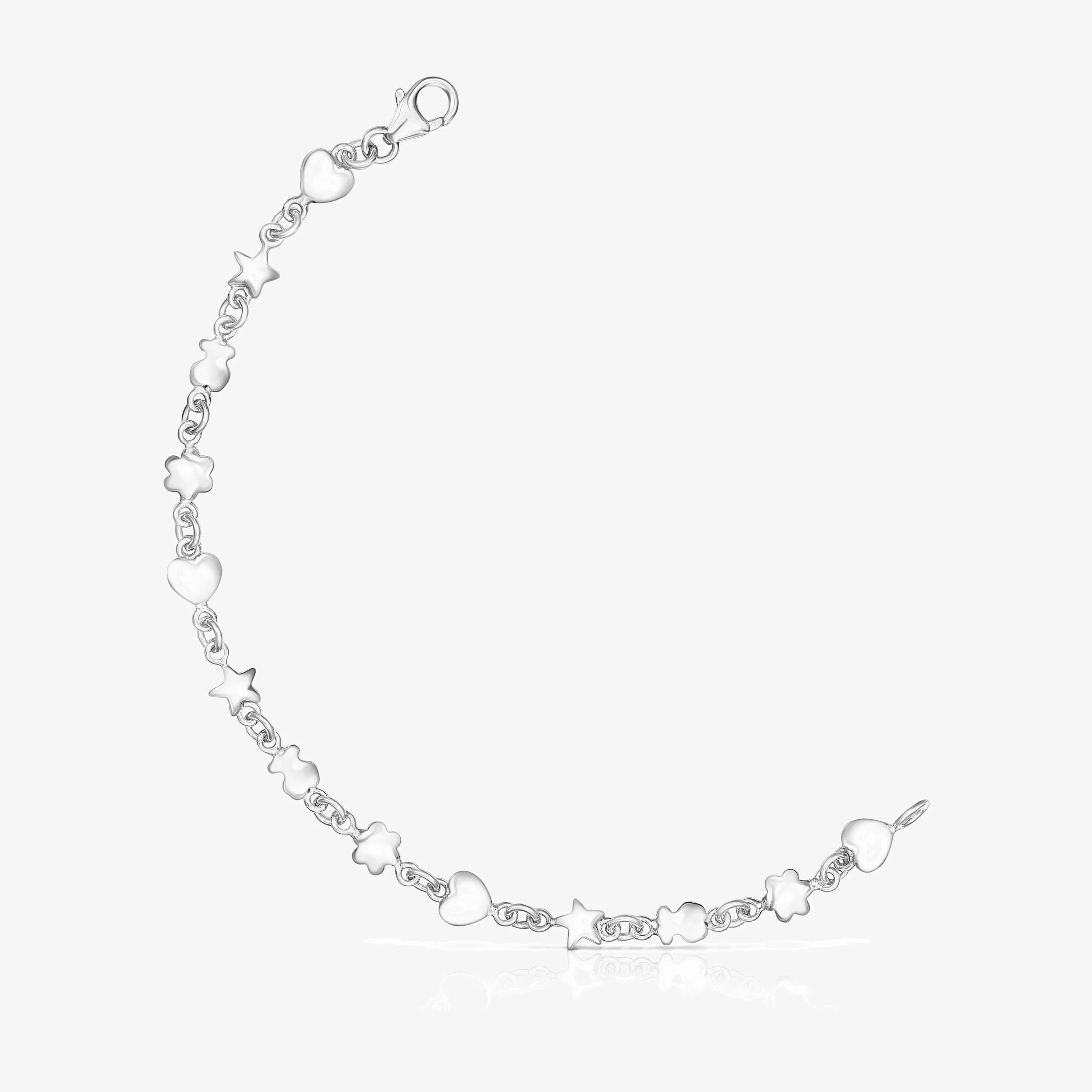 Silver Mini Icons Bracelet - 1