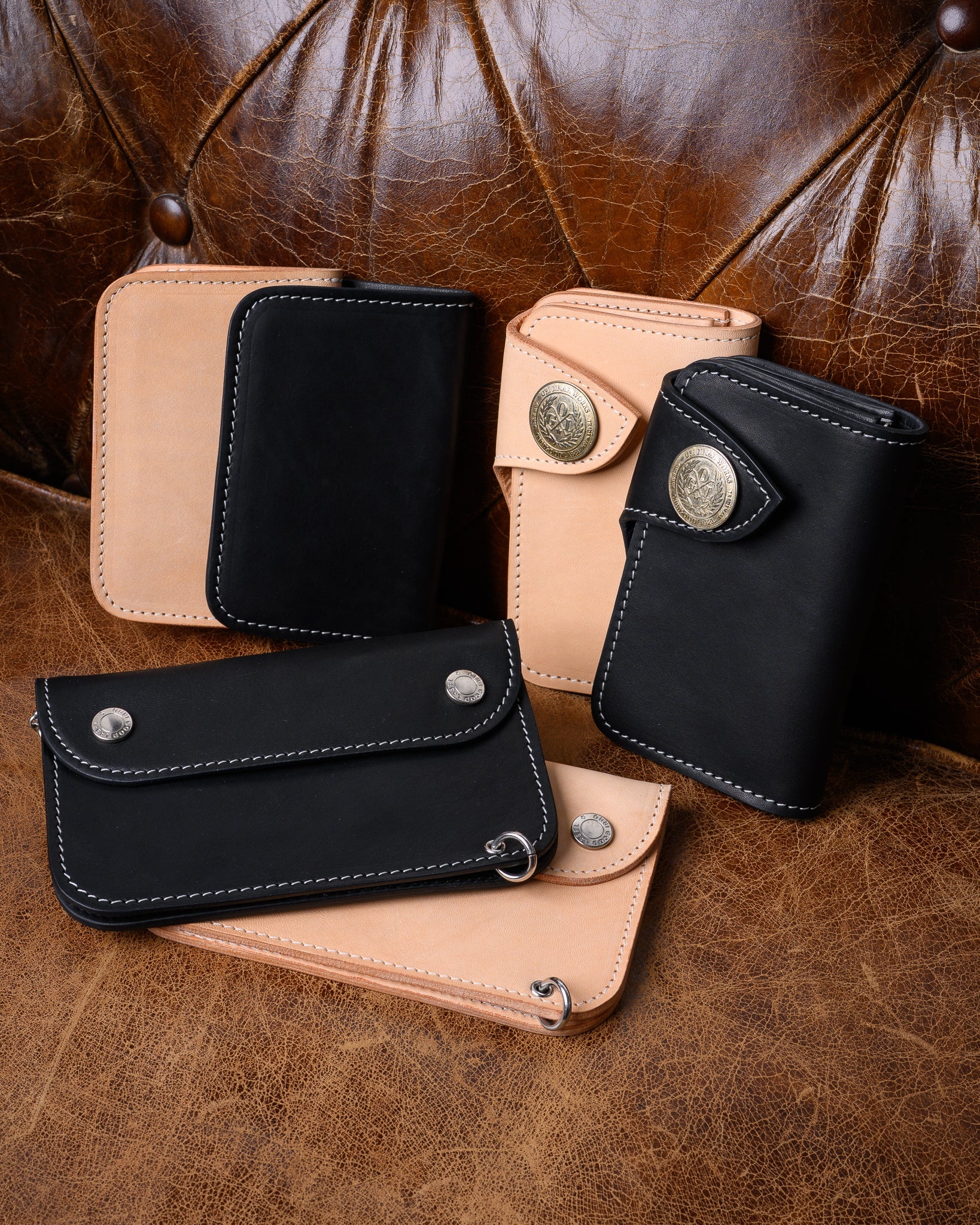 OGL BRAVE HORSEHIDE MID WALLET - NATURAL - 3