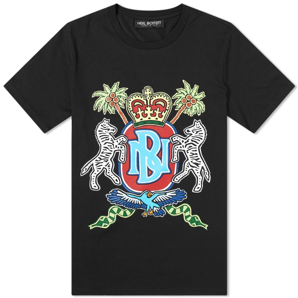 Neil Barrett Coat of Arms Print Tee - 1