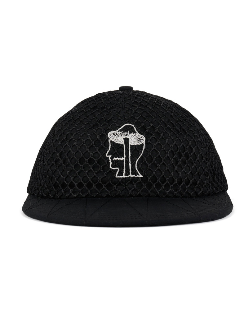 Brain Dead x Nation Fishing Co Long Bill Mesh Hat - Black 1