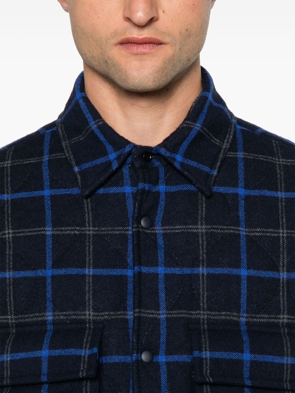 tattersall-check shirt - 5