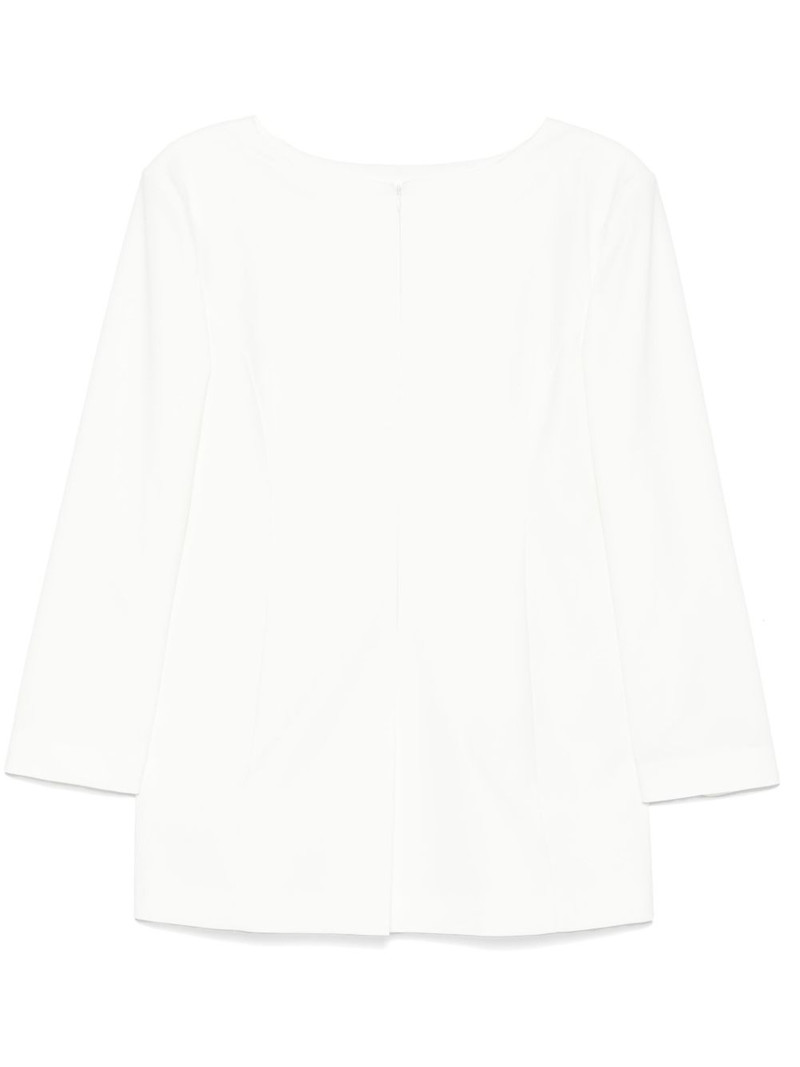 boat-neck blouse 1