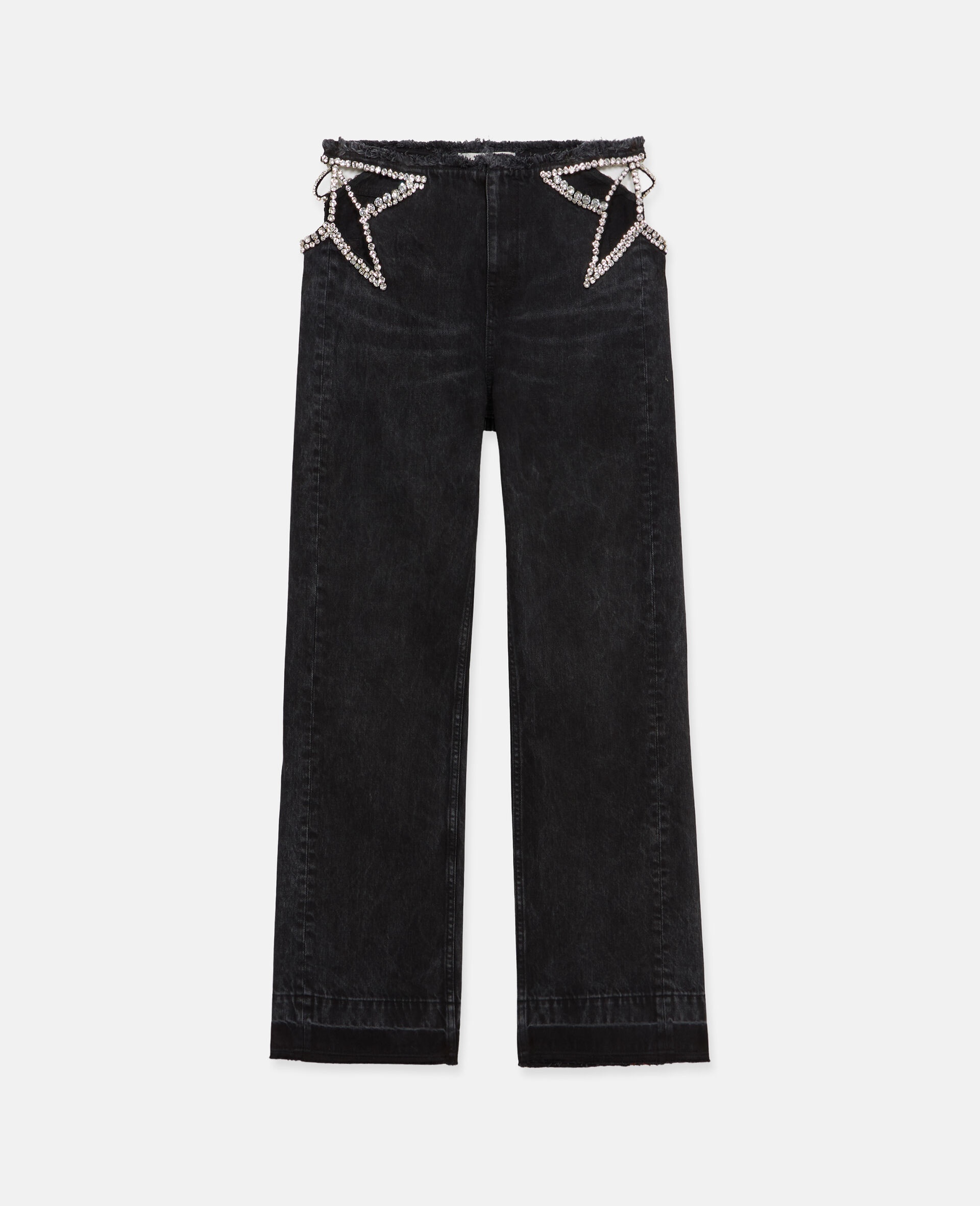 Star Cut-Out Low-Rise jeans - 1