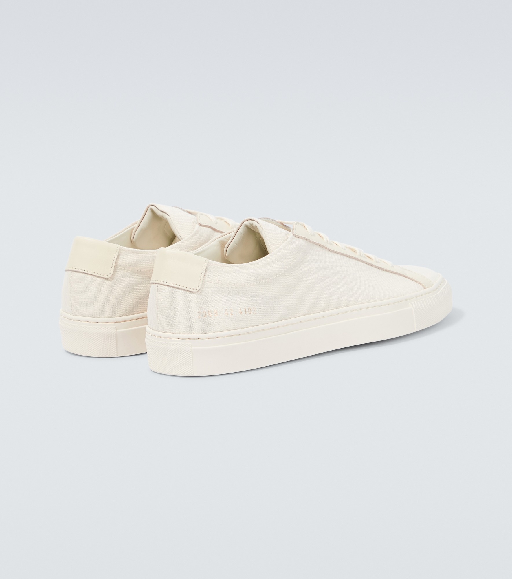 Achilles leather and canvas sneakers - 6