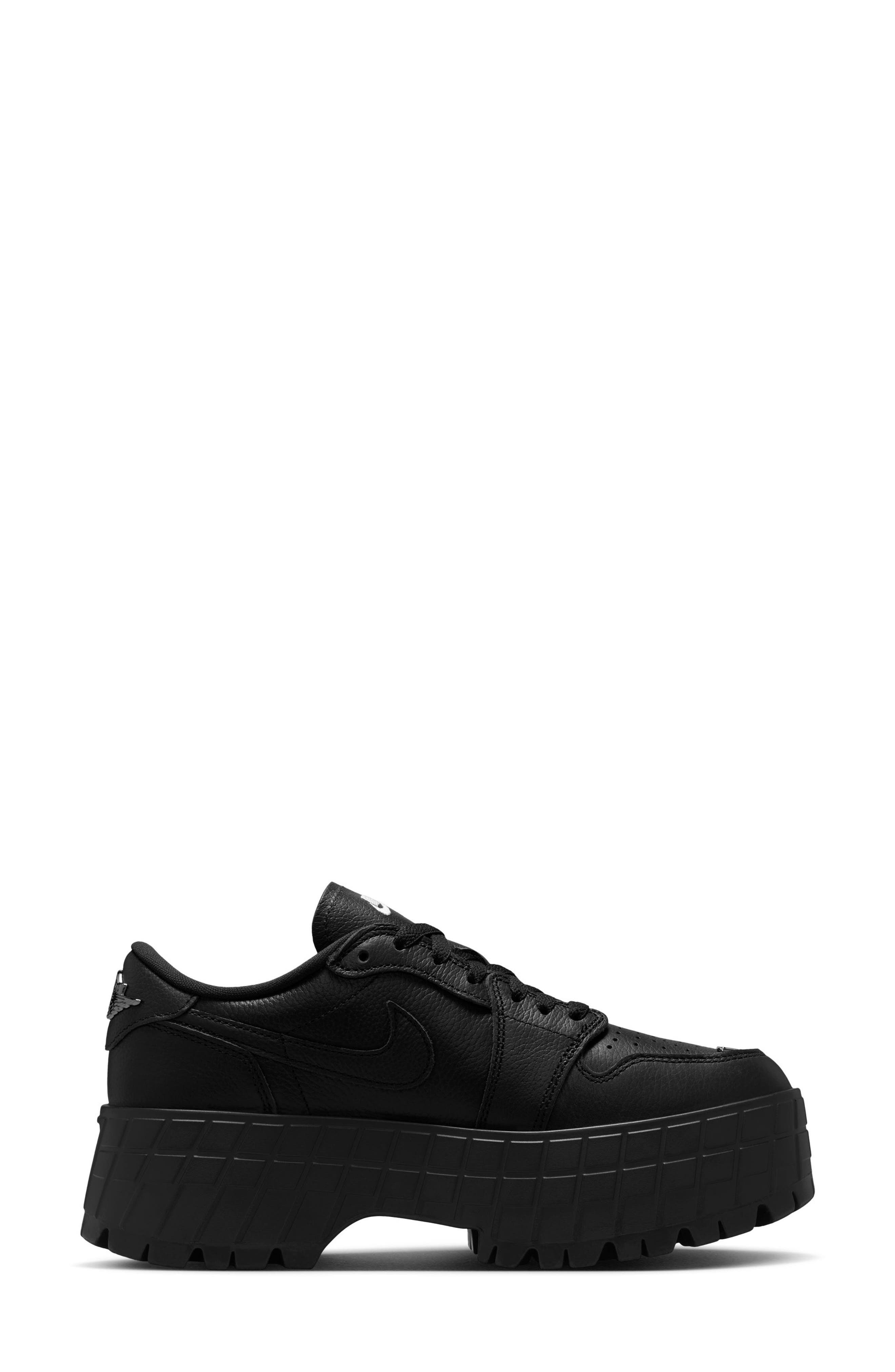Air Jordan 1 Brooklyn Platform Sneaker in 001 Black/mtlblk at Nordstrom - 7