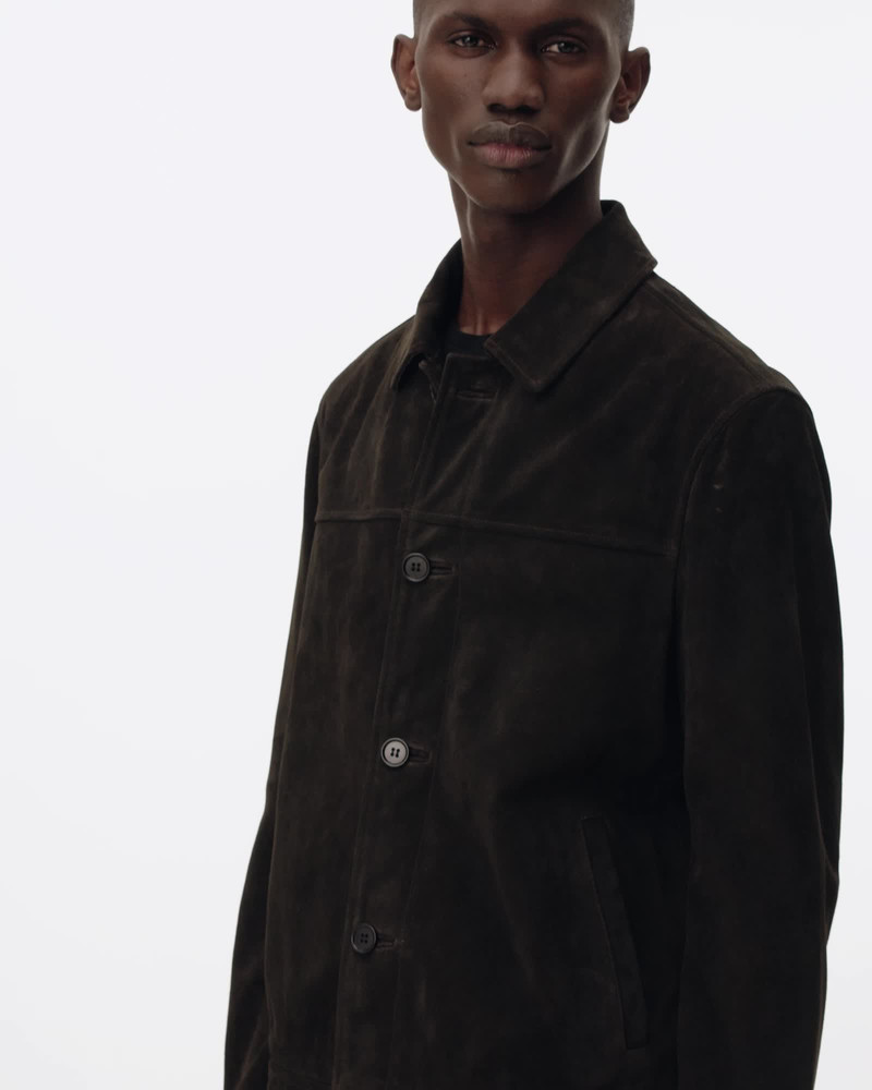 NATES SUEDE SLIM FIT JACKET 2