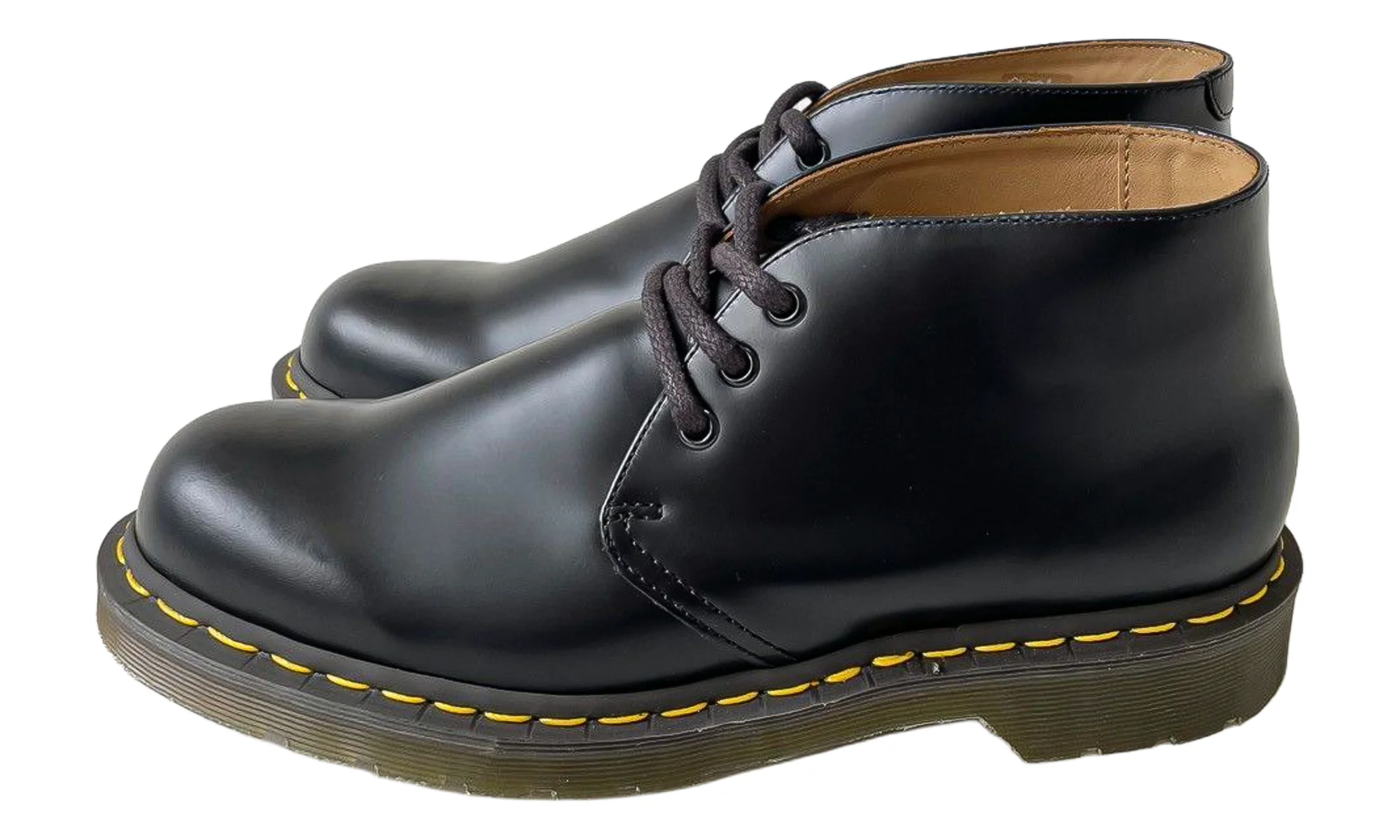 Roca Leather Chukka Boots "Comme des Garçons Homme Deux Black" 16460001 - 1