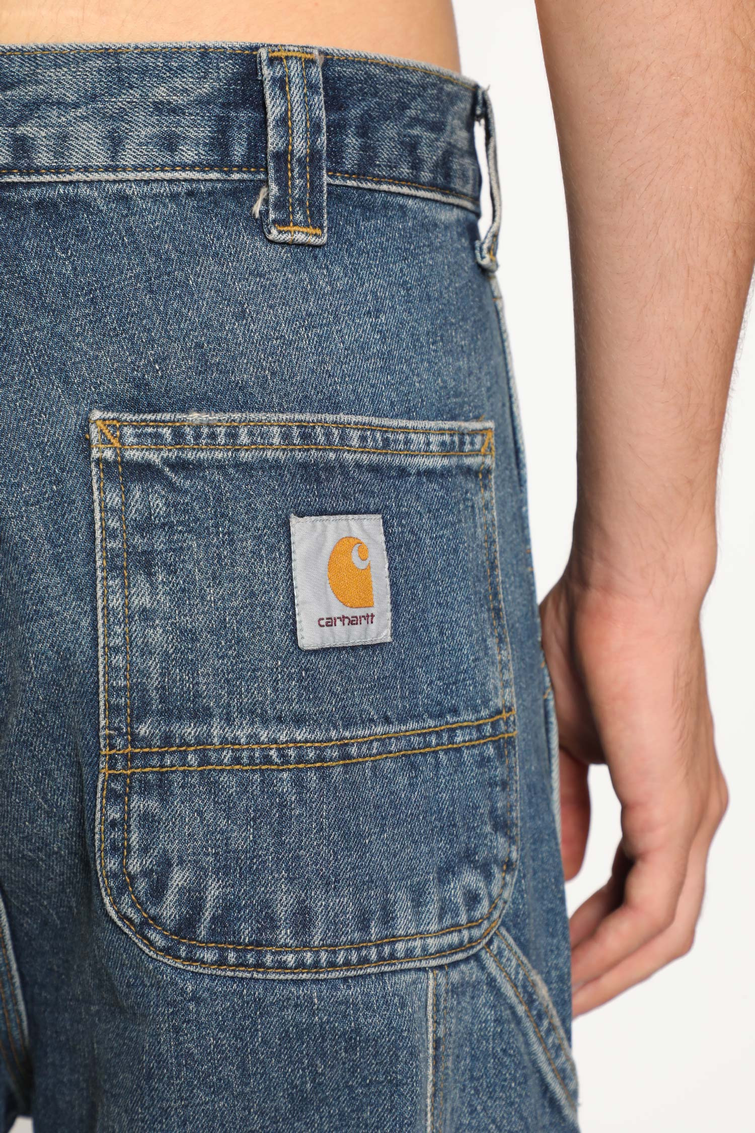 Carhartt Wip Man Blue Jeans - 4