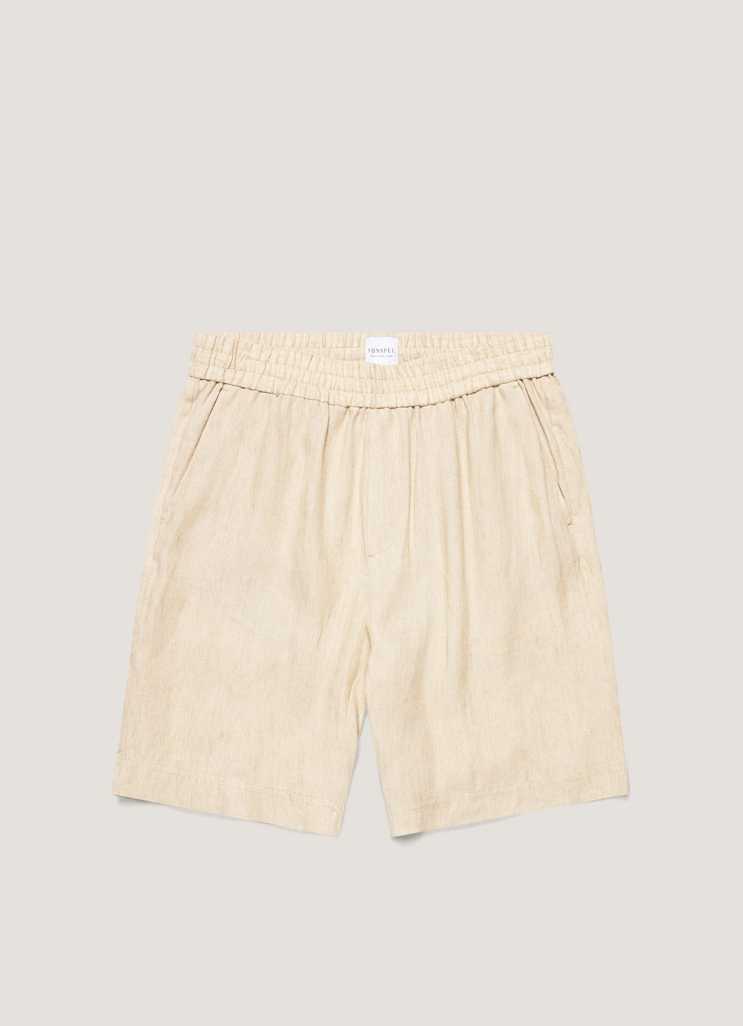 Linen Drawstring Short - 1