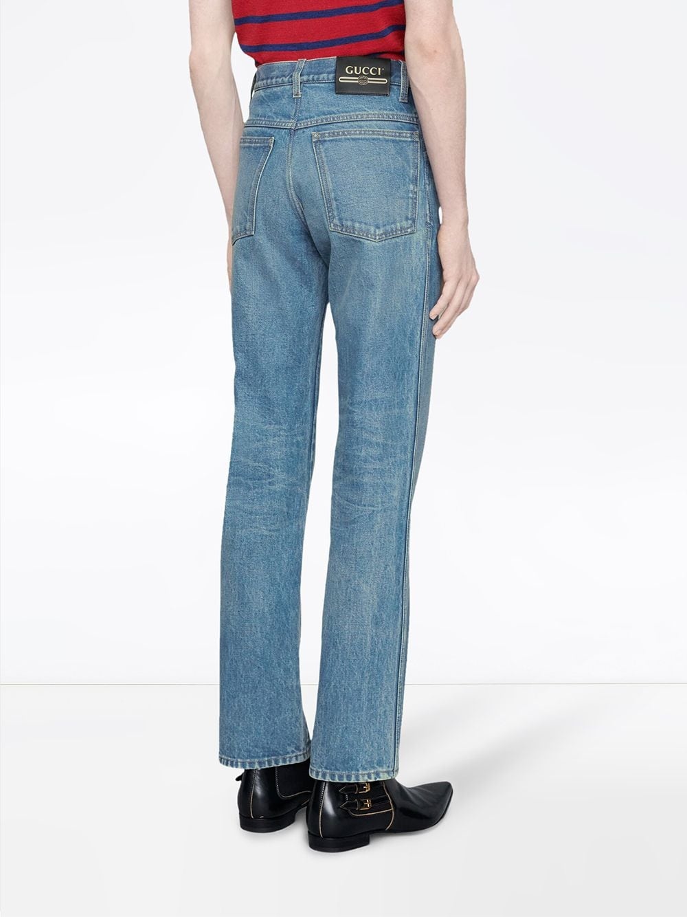 straight-leg jeans - 4