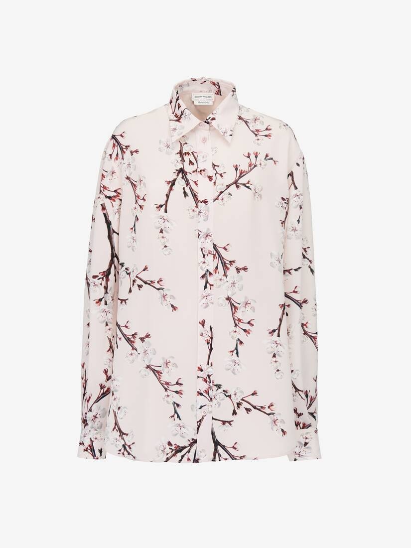 Women's Cherry Blossom Classic Shirt in Pink - 2
