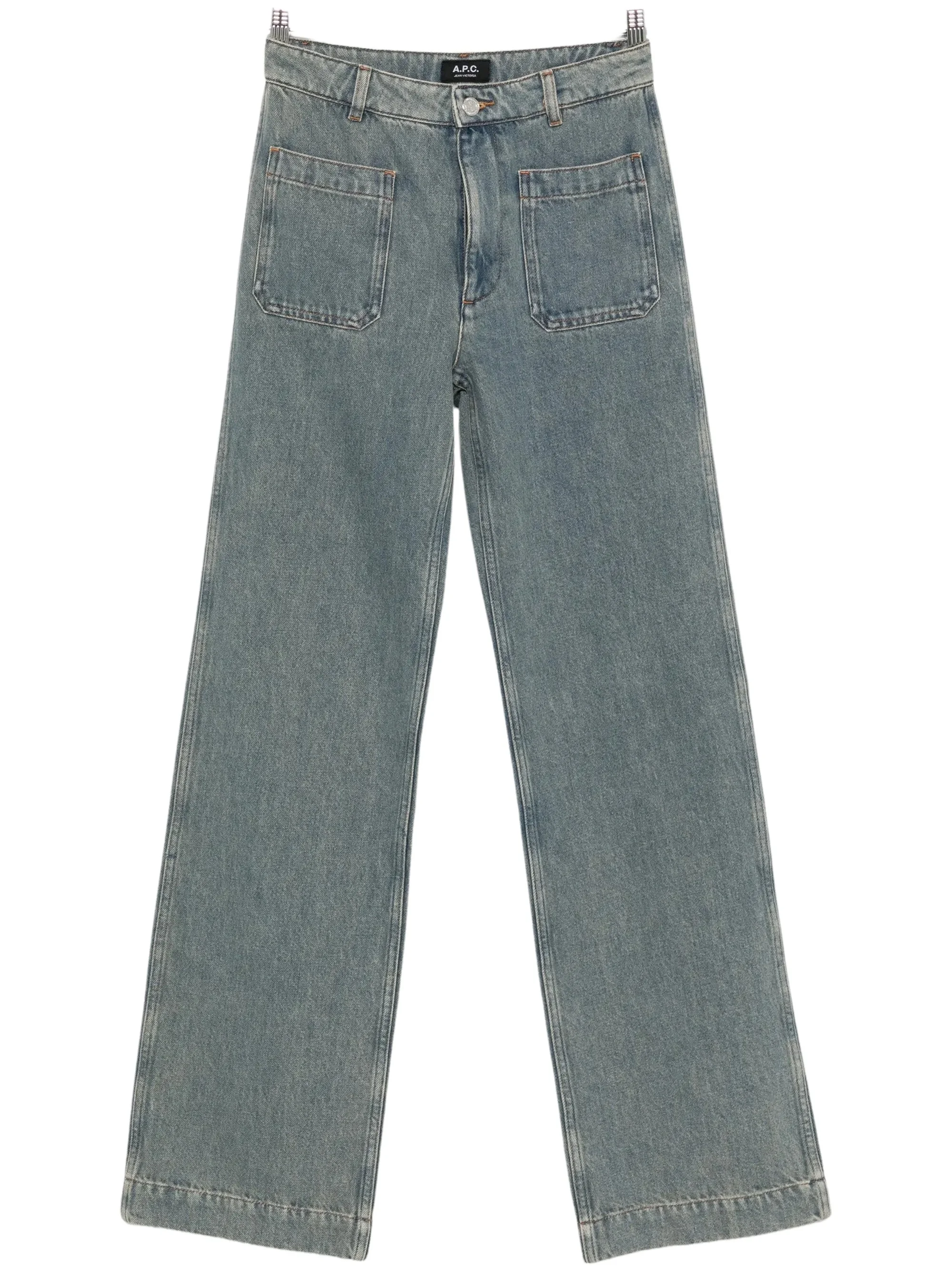 A.P.C. Victoria Jeans with Patch Pockets - 1