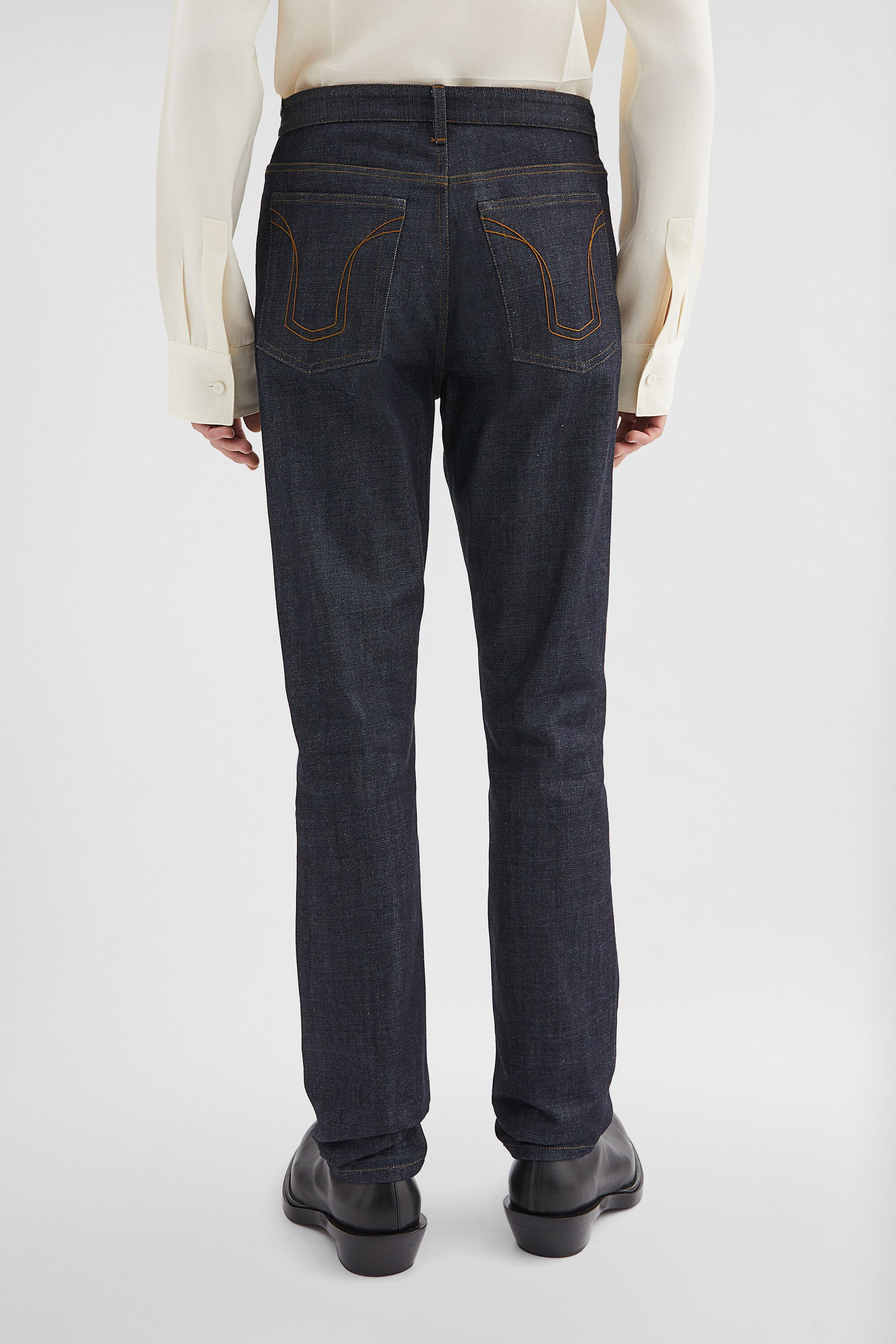 Slim Denim Trousers - 2