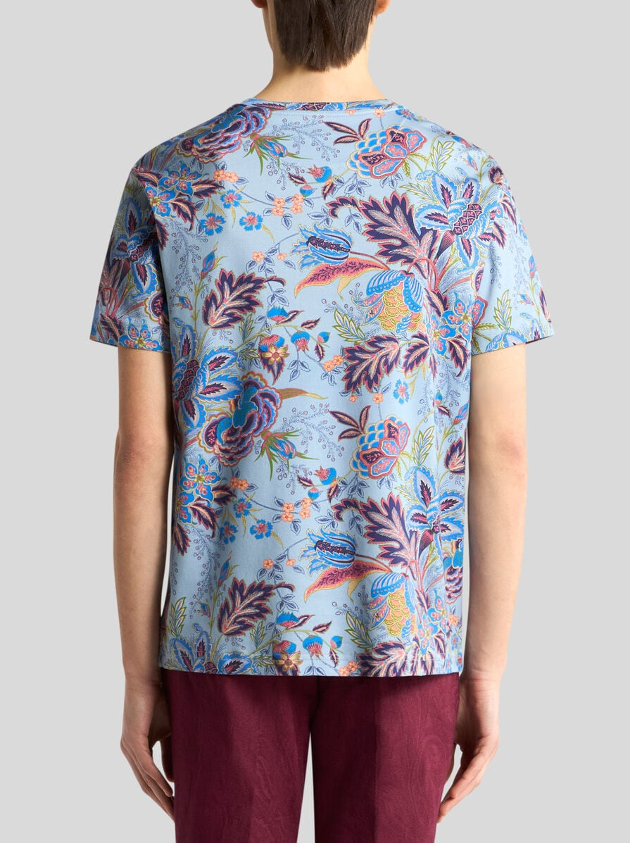 COTTON T-SHIRT WITH PRINT - 4