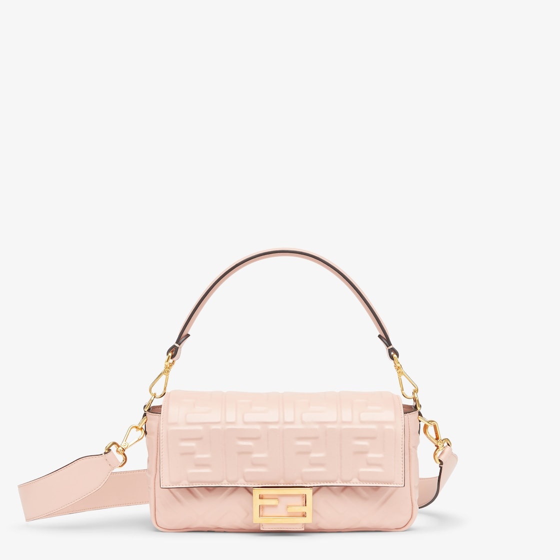Pink nappa leather bag - 1
