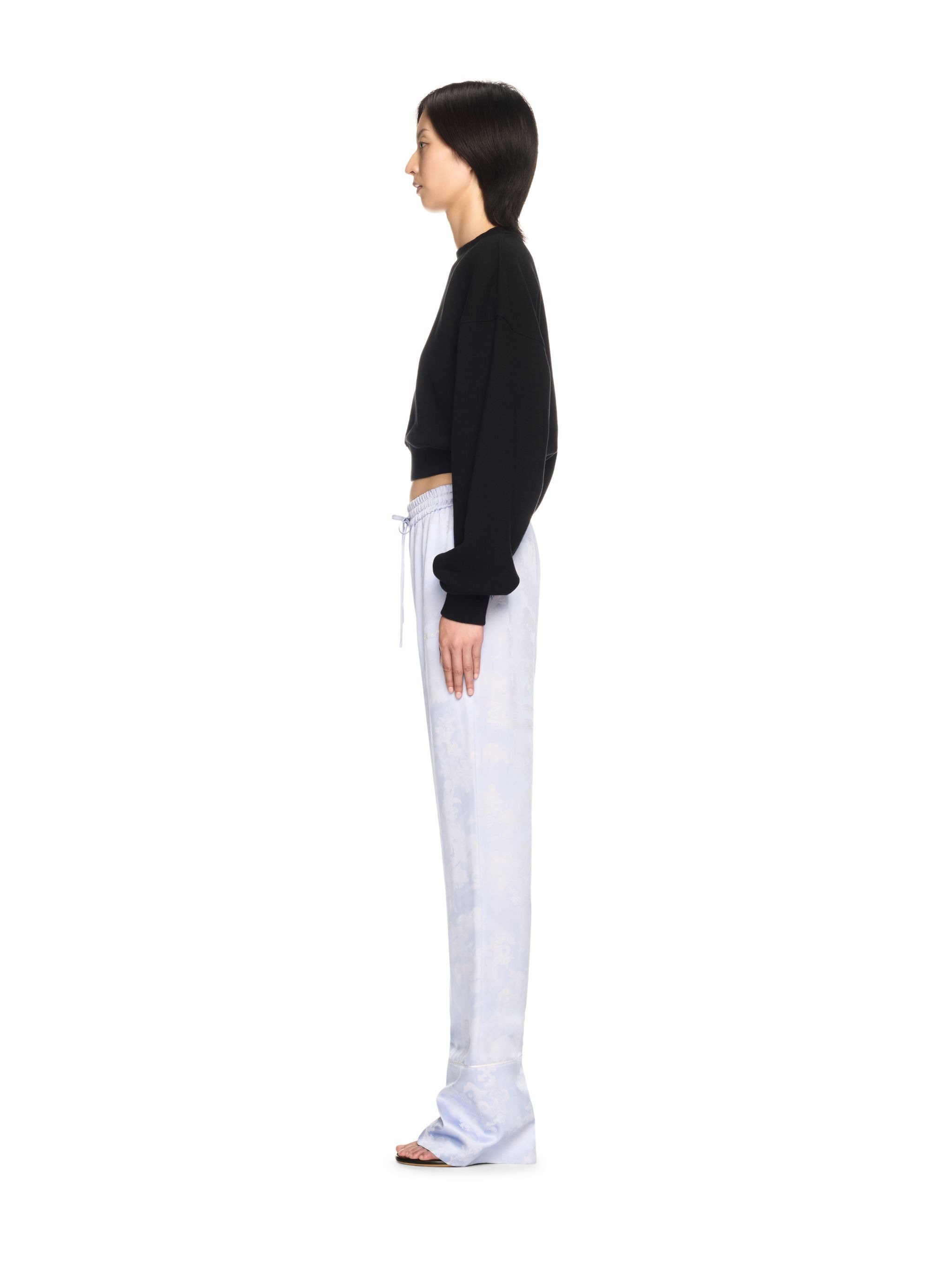 Black Arrow Jewel Cropped Sweatshirt - 3