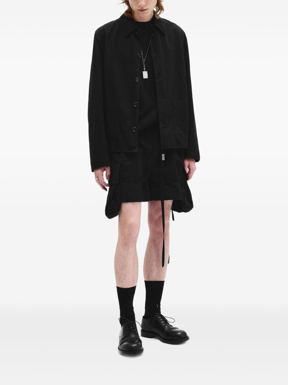 cotton shirt jacket - 2