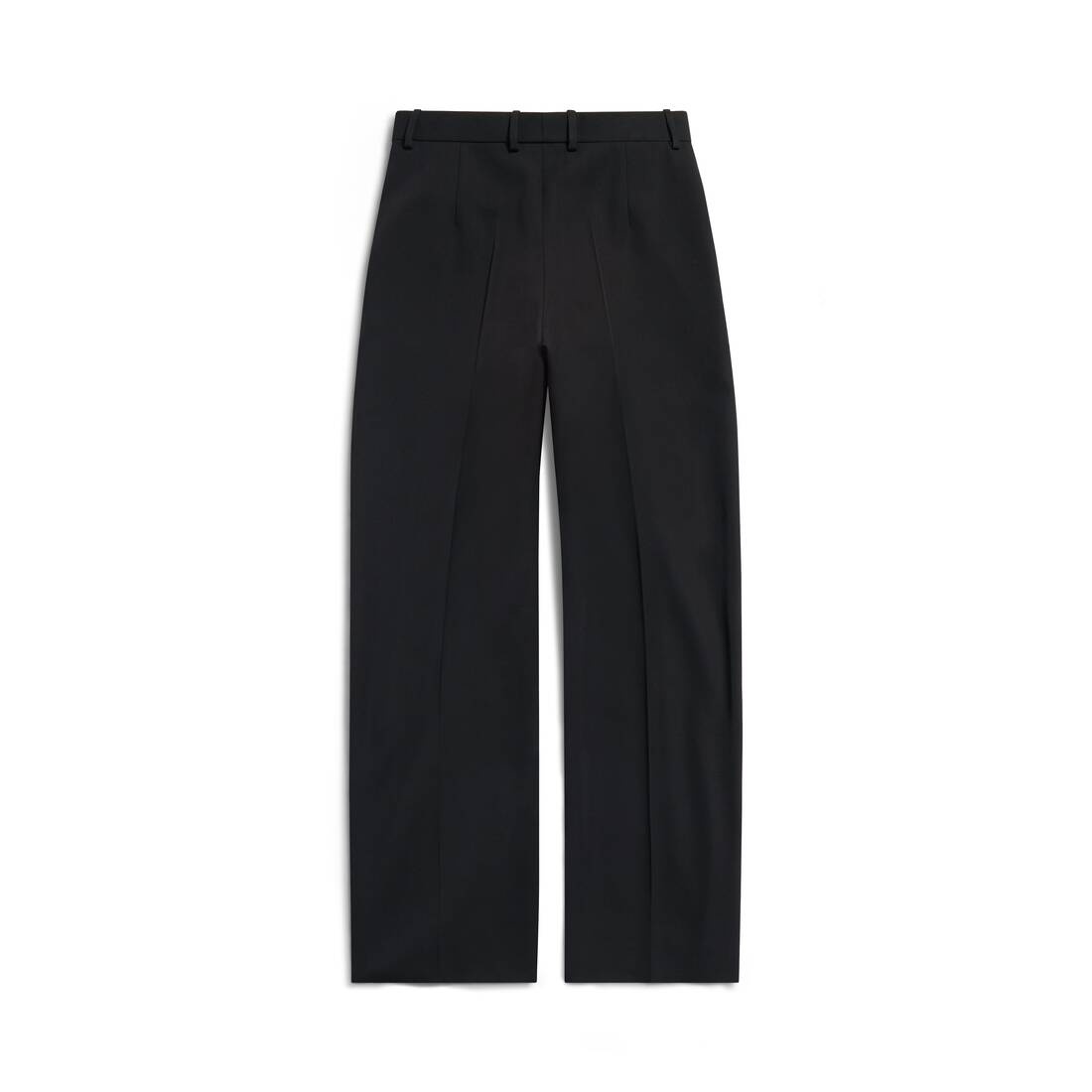 Women's Baggy Tailored Pants in Black - 2